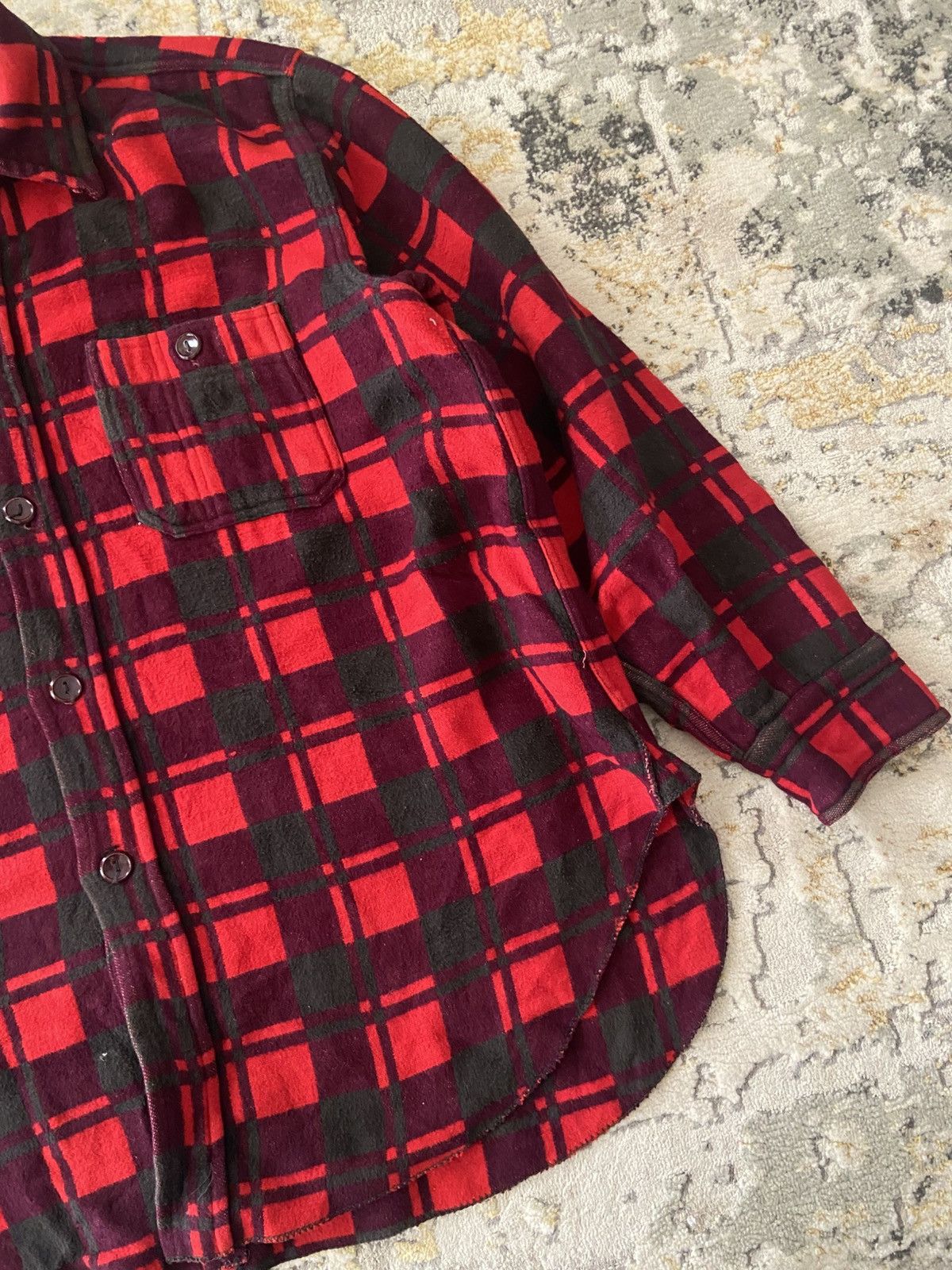Champion VINTAGE CHAMPION TARTAN SHIRT FLANNEL Size US L / EU 52-54 / 3 - 4 Thumbnail
