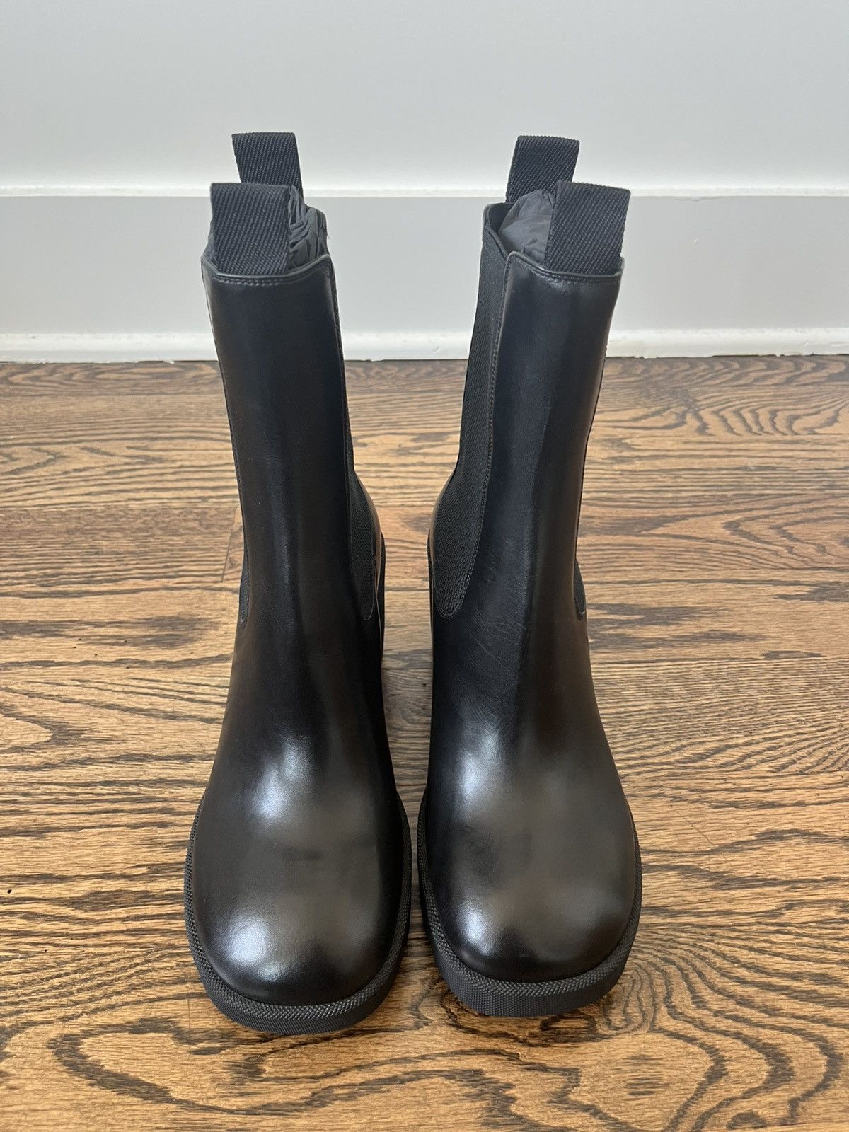 Burberry Burberry Leather Stride Chelsea Boots Size US 8.5 / IT 38.5 - 8 Thumbnail