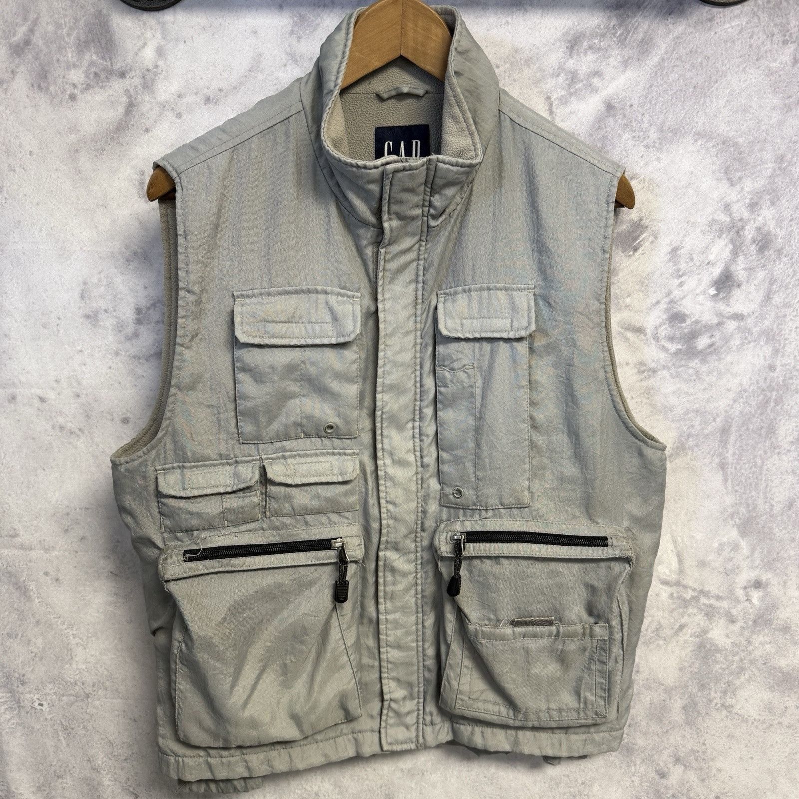 2024年 お歳暮・冬ギフト特集 Gap Vtg Y2K 2003 Gap Mens Large Duck Down Insulated Hooded トップス