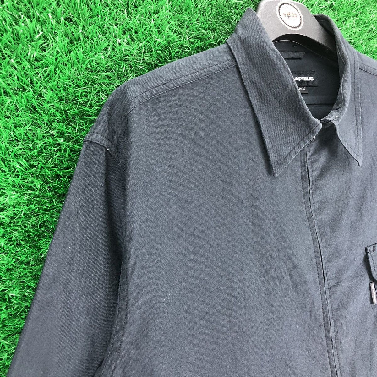 TED LAPIDUS Vintage Ted Lapidus Zipper Jacket Single Pocket Size US L / EU 52-54 / 3 - 2 Thumbnail