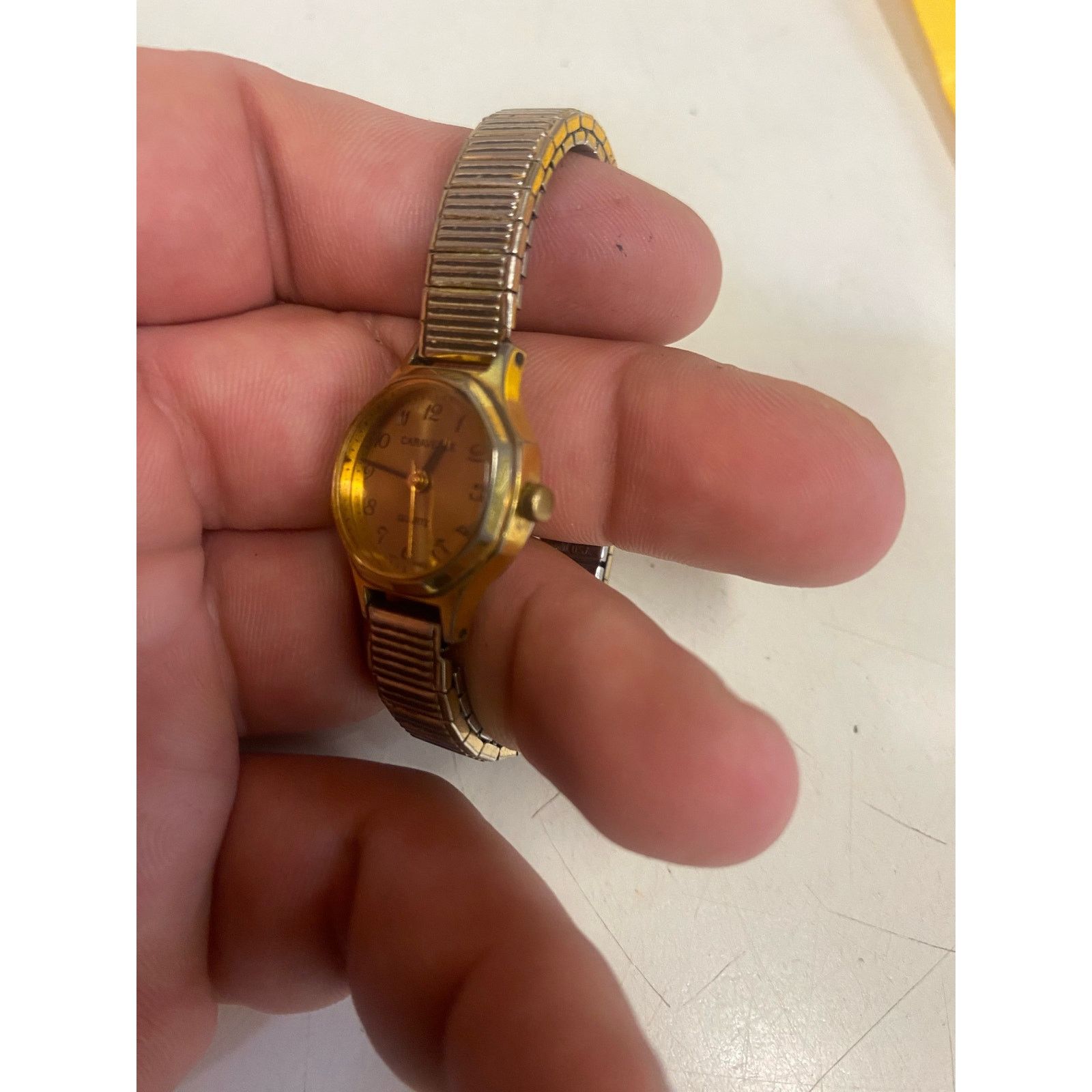 Caravelle by Bulova Vintage Caravelle Gold Tone Women’s Watch! Size ONE SIZE - 3 Thumbnail
