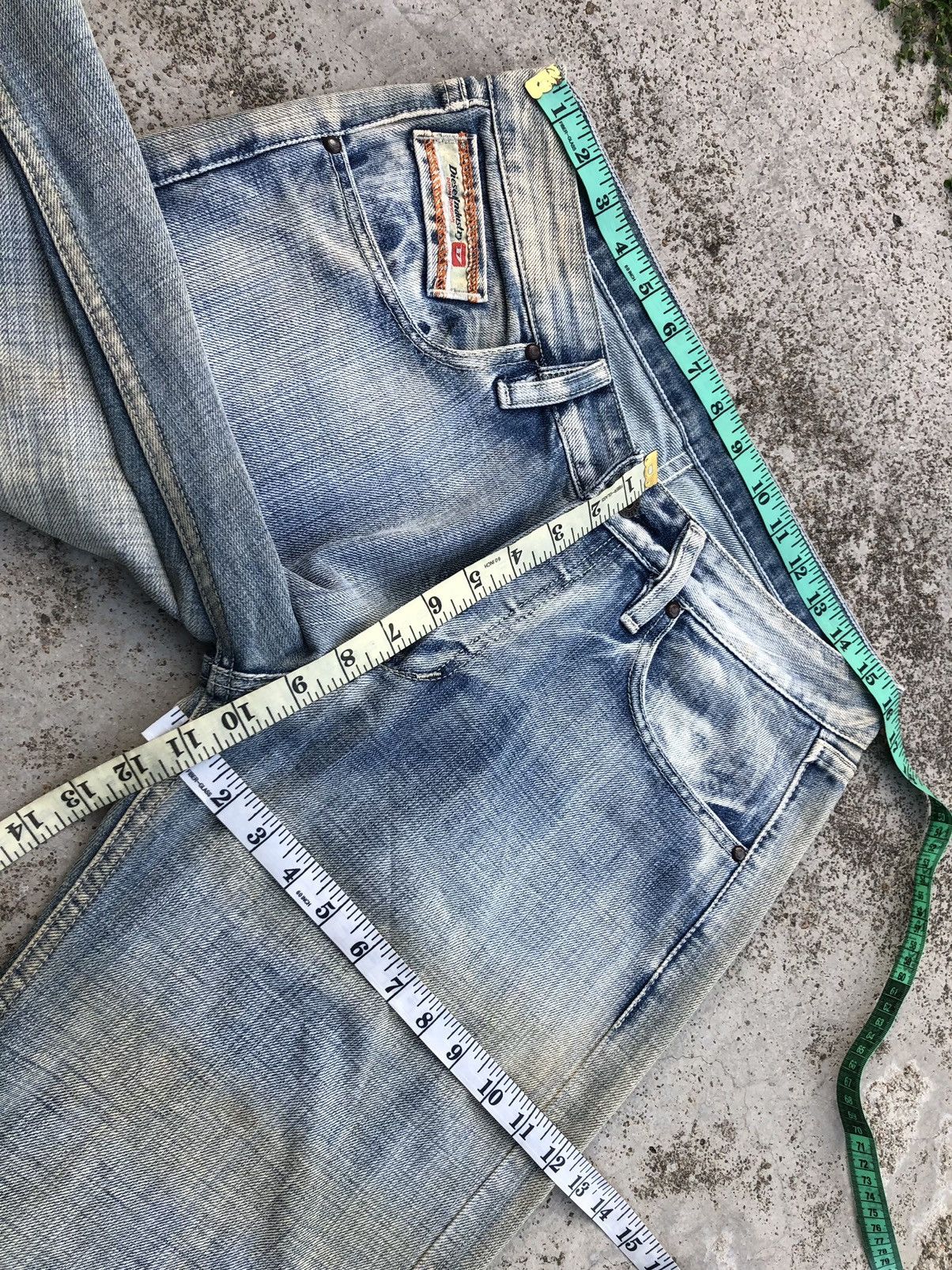 Diesel WIDE LEG RUSTY DENIM BY DIESEL Size US 33 - 13 Thumbnail
