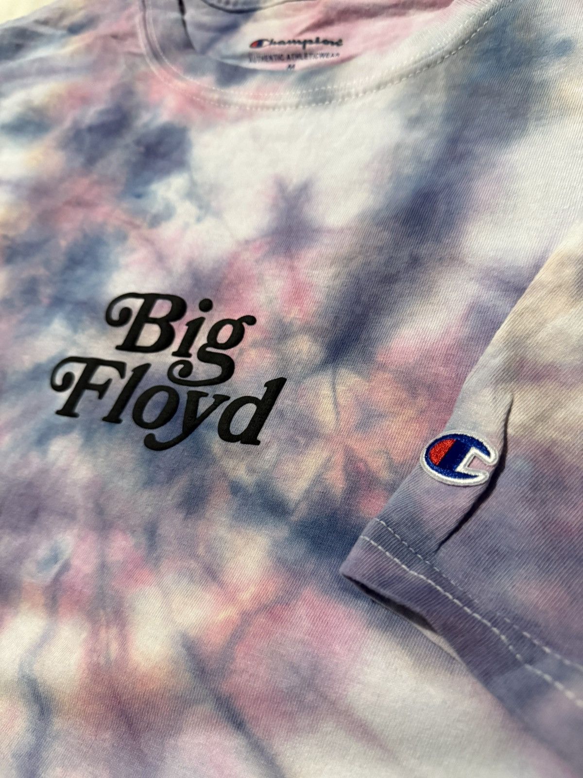 Champion Champion Custom Tie-Dye T-Shirt "Big Floyd" Size US M / EU 48-50 / 2 - 3 Thumbnail