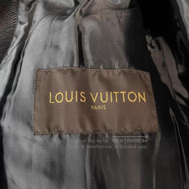 Louis Vuitton Louis Vuitton Black Show Leather Jacket Size US M / EU 48-50 / 2 - 8 Thumbnail