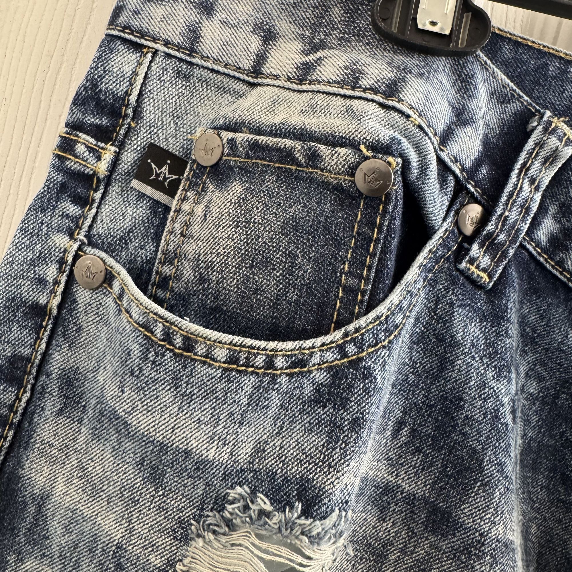 Maximilian Davis Max Milian Ripped Distressed Jean Mens 36/30 Size US 36 / EU 52 - 7 Thumbnail