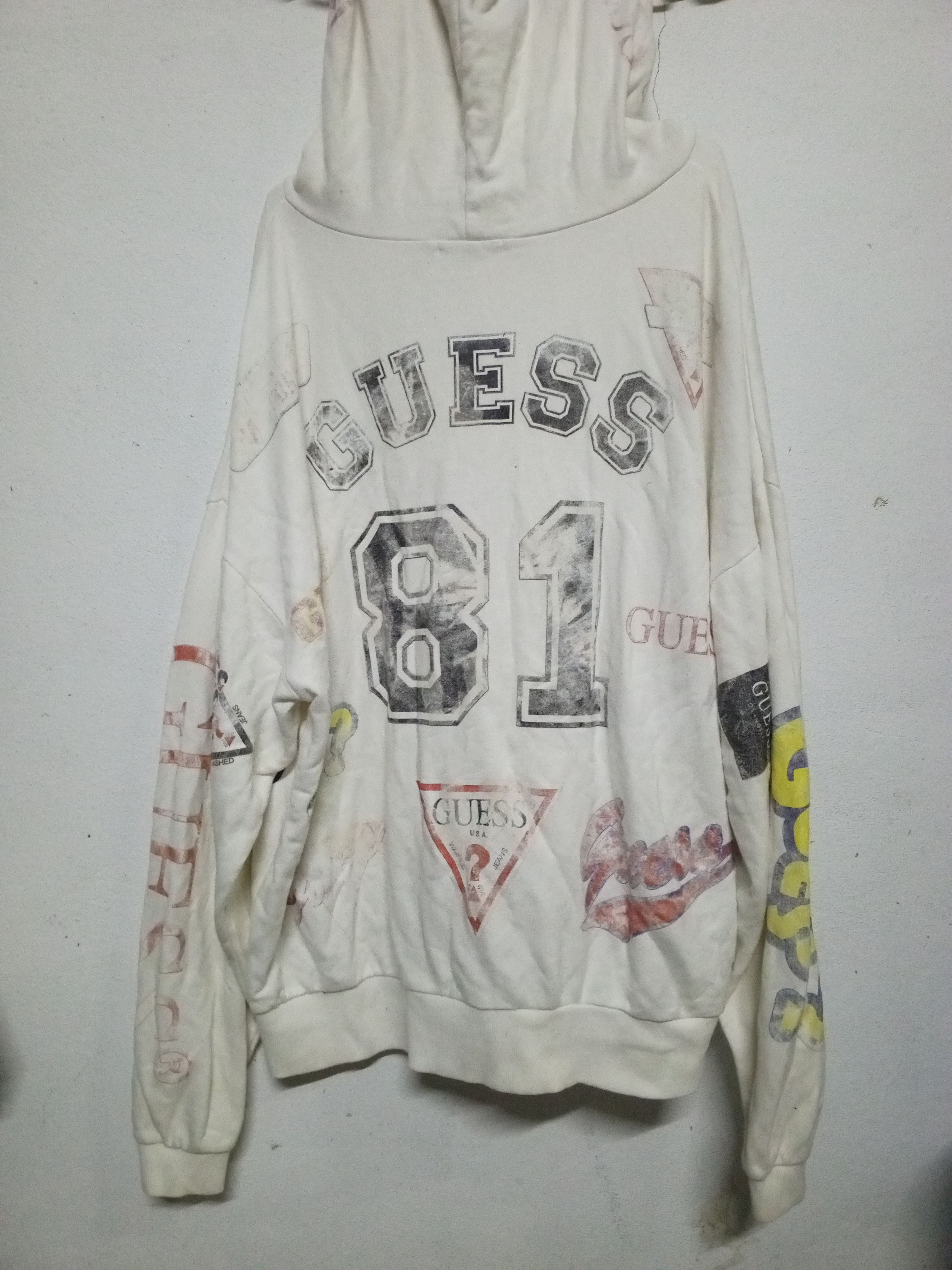 Guess BIG SIZE FULLPRINT GUESS HODDIE XXL Size US XXL / EU 58 / 5 - 8 Thumbnail