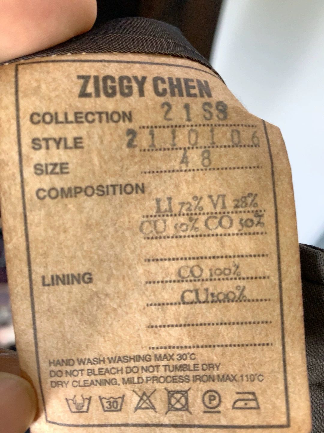 Ziggy Chen Ziggy Chen 21SS Vest Size 48 Size US M / EU 48-50 / 2 - 9 Thumbnail