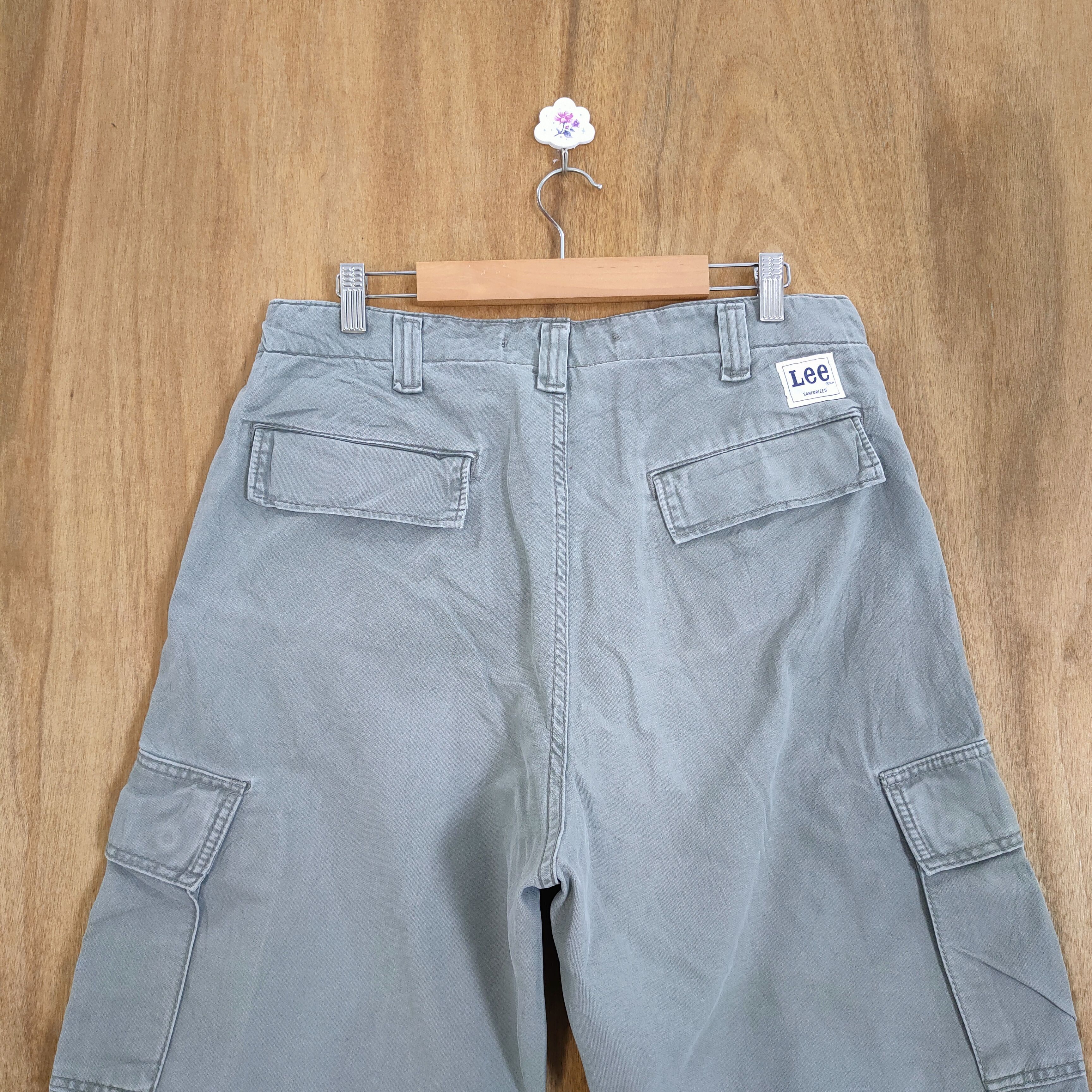 Lee VINTAGE LEE SANFORIZED BAGGY CARGO PANTS Size US 32 / EU 48 - 10 Thumbnail