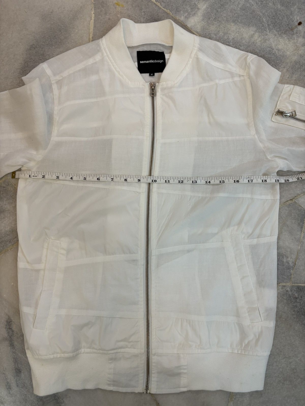 Japanese Brand 2000s Semantic design Bomber Jacket Size US M / EU 48-50 / 2 - 22 Thumbnail