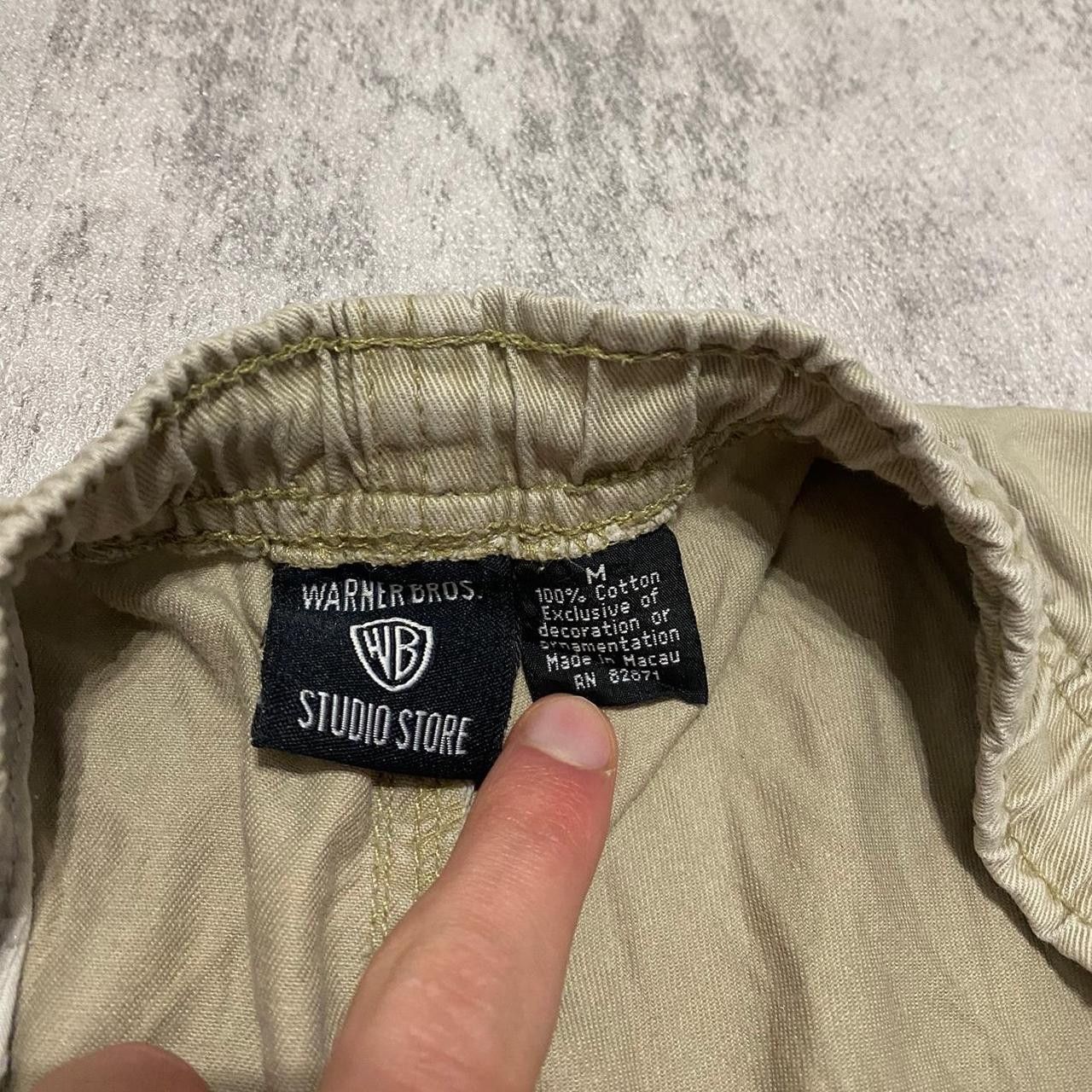 Warner Bros 90s Warner Bros Vintage Embroidered Tan and Size US M / EU 48-50 / 2 - 4 Thumbnail
