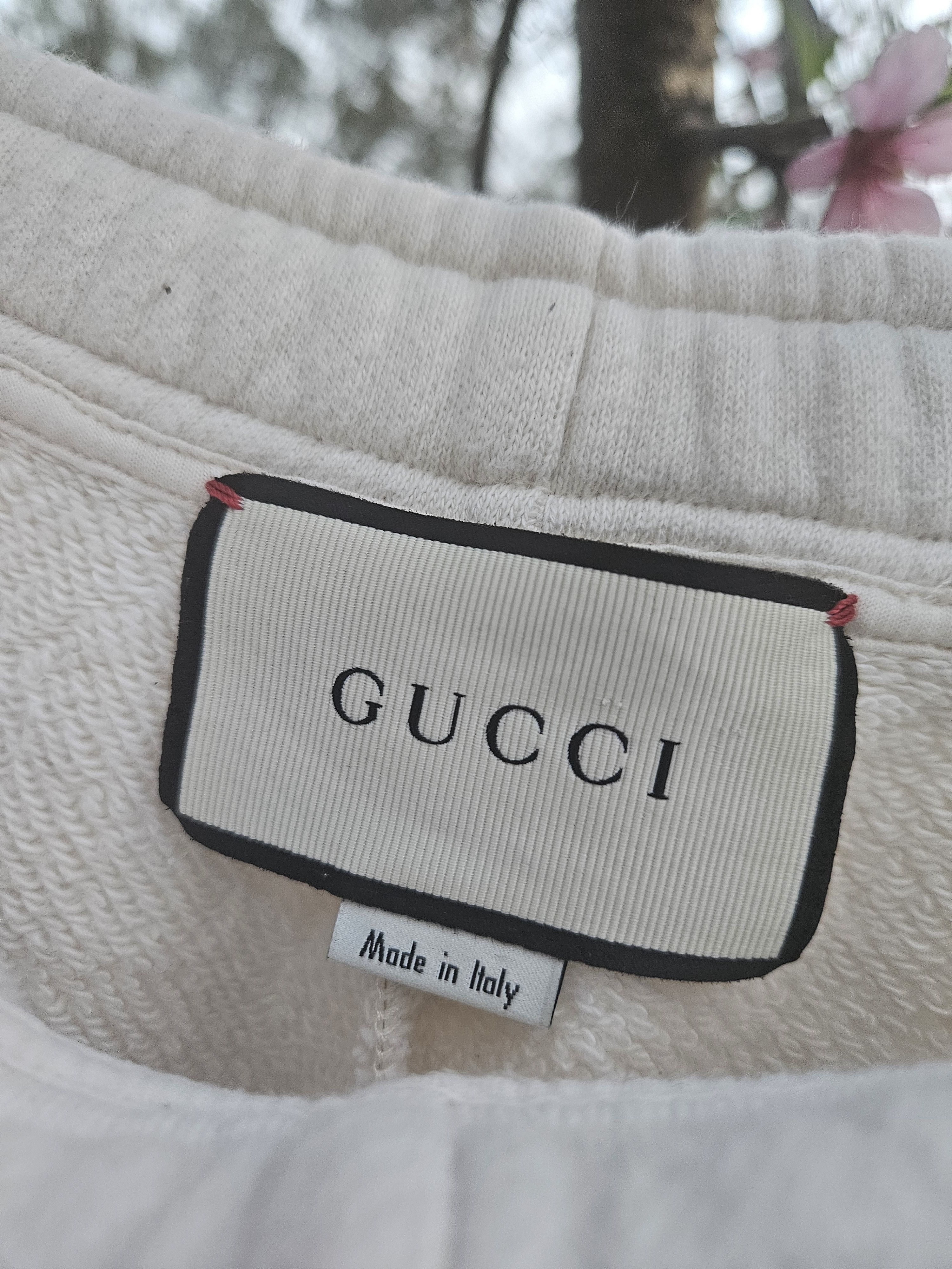 Gucci Gucci White Red Side Logo Joggers Size US 34 / EU 50 - 7 Thumbnail
