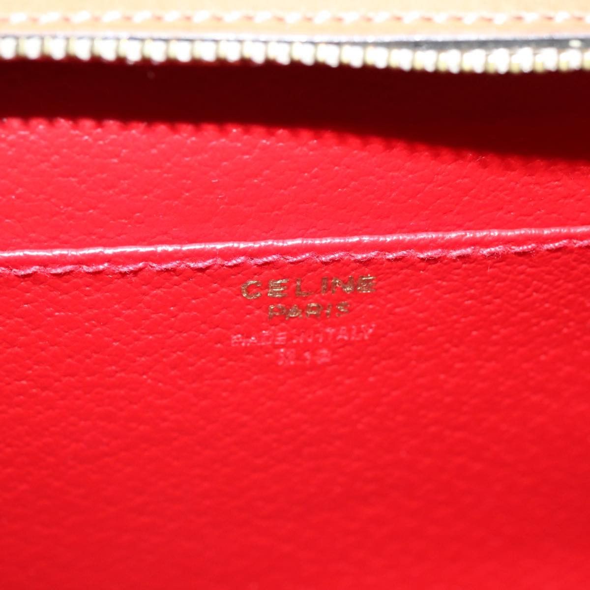 Celine CELINE Hand Bag Leather Beige Size ONE SIZE - 11 Thumbnail