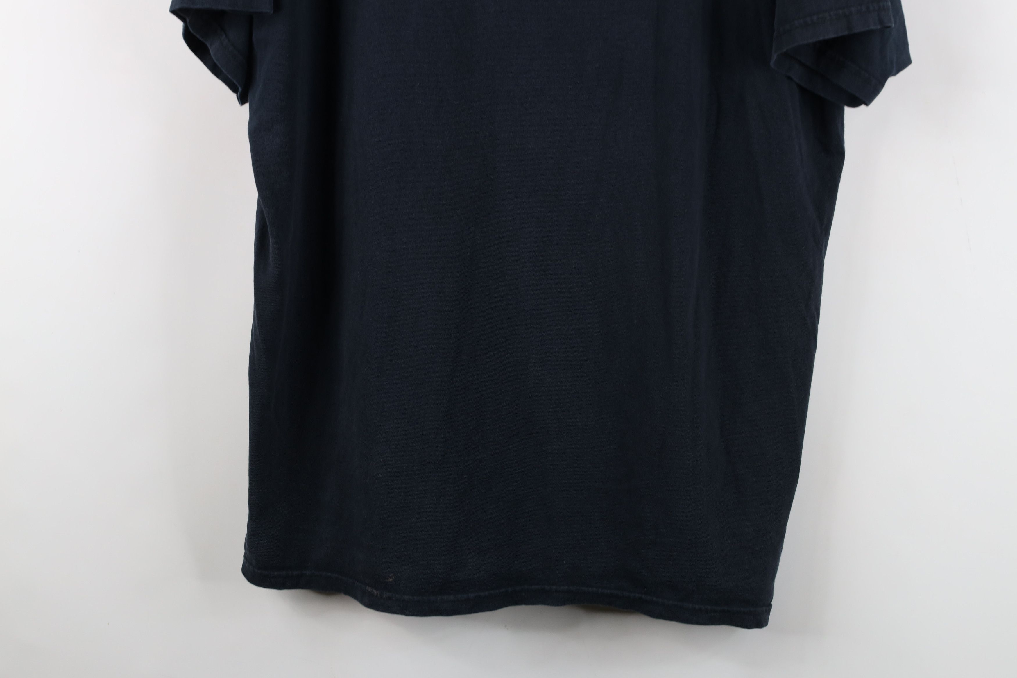 Vintage Vintage 90s Streetwear Short Sleeve T-Shirt Black Cotton Size US XL / EU 56 / 4 - 3 Thumbnail