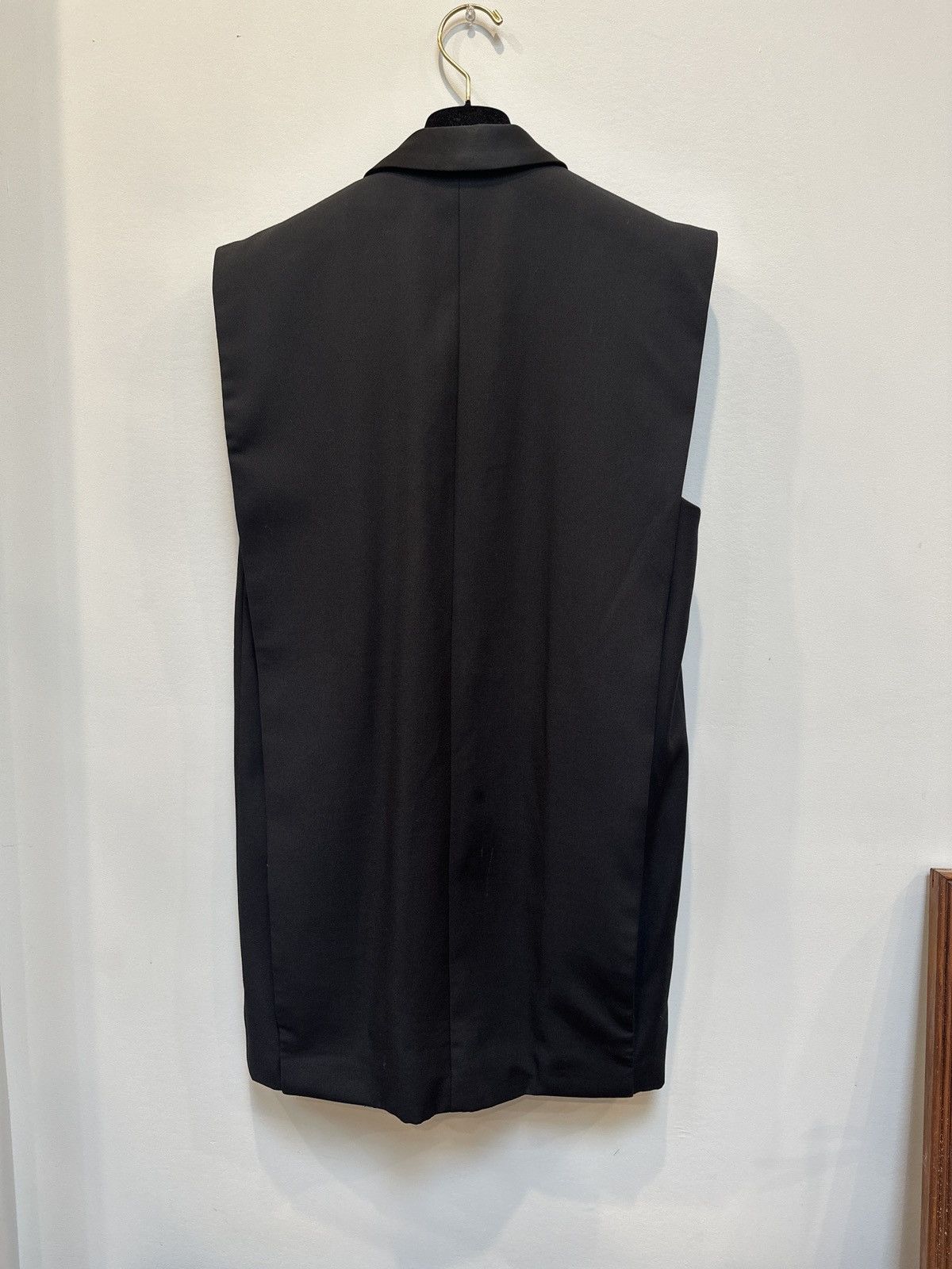 Balmain × H&M Sleeveless Tuxedo Open Blazer Size 38R - 10 Thumbnail