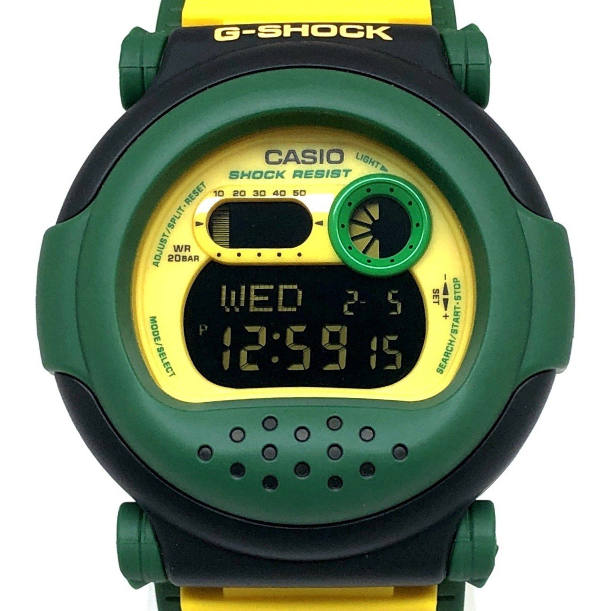 CASIO　G-SHOCK　 G-001RF CASIO G-SHOCK G-001RF-9JF Rastafarian Digital Mens Watch