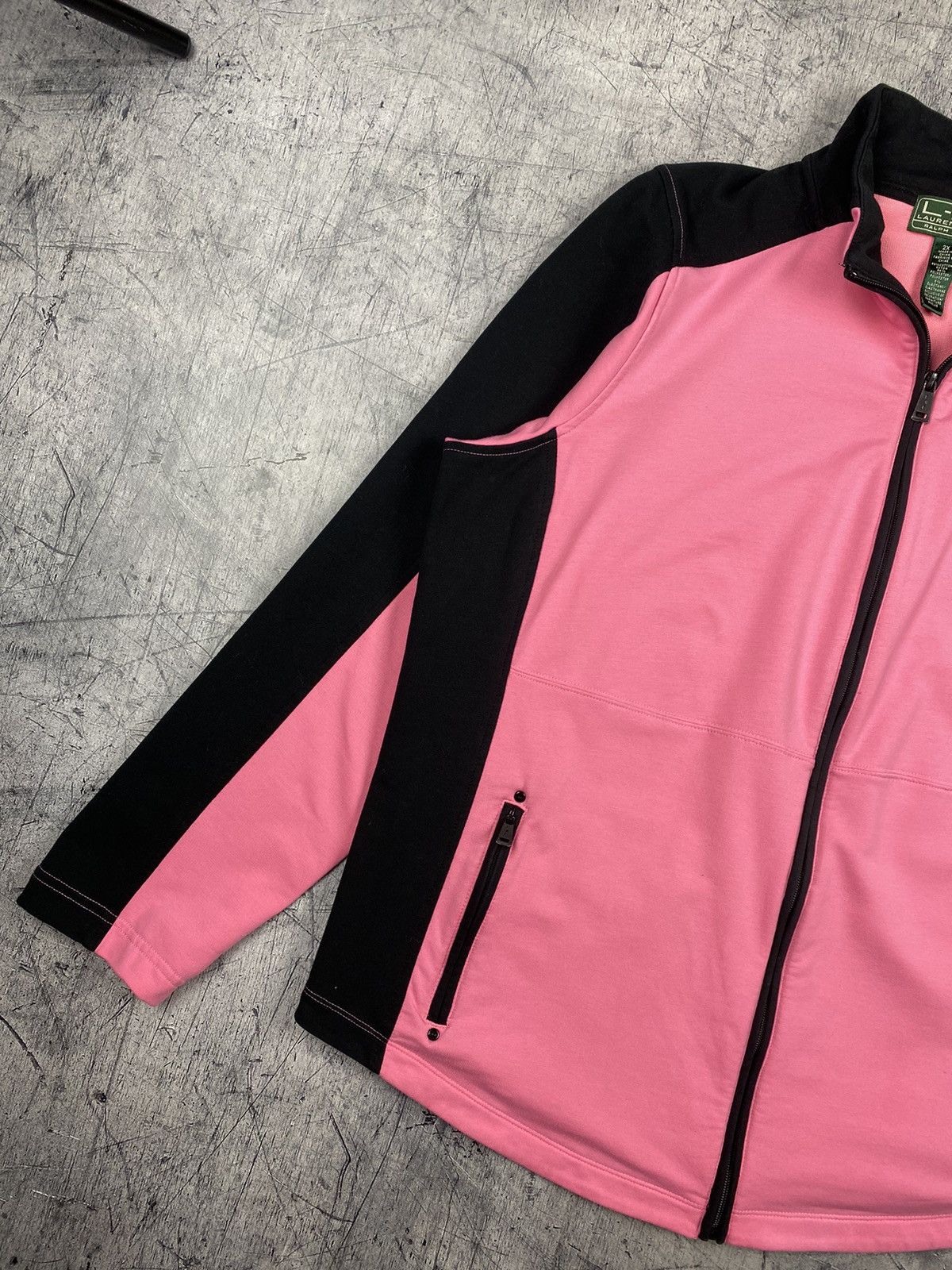 Polo Ralph Lauren Vintage Ralph Lauren L-RL Active Zip Track Jacket Bomber Size XXL / US 16-18 / IT 52-54 - 3 Thumbnail