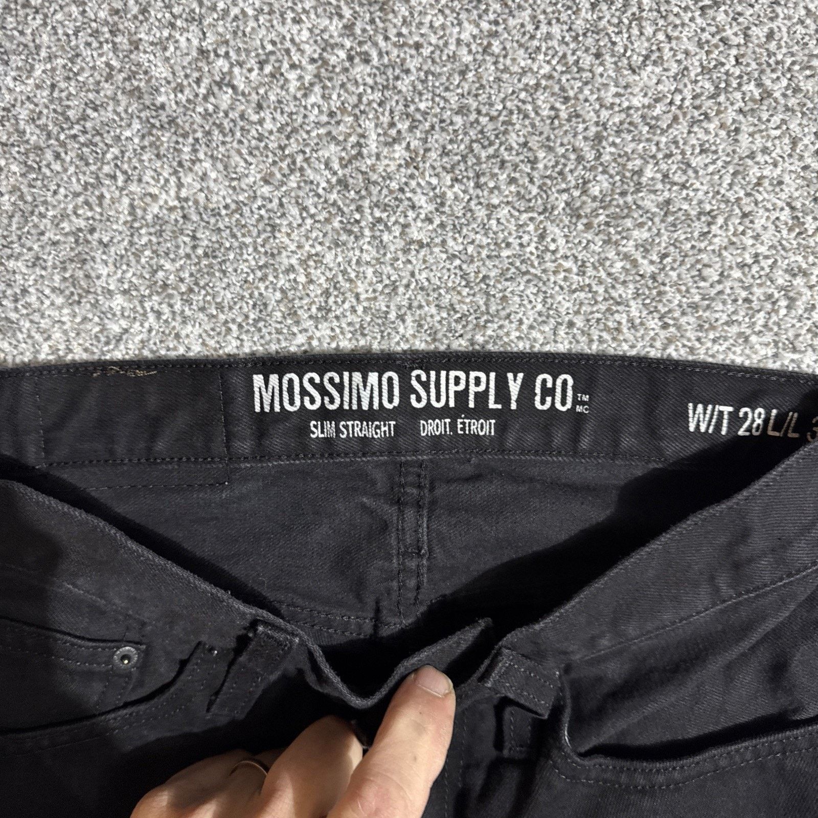 Mossimo Mossimo Slim Straight Jeans Men 28x30 Y2K Grunge Streetwear Size US 28 / EU 44 - 8 Thumbnail