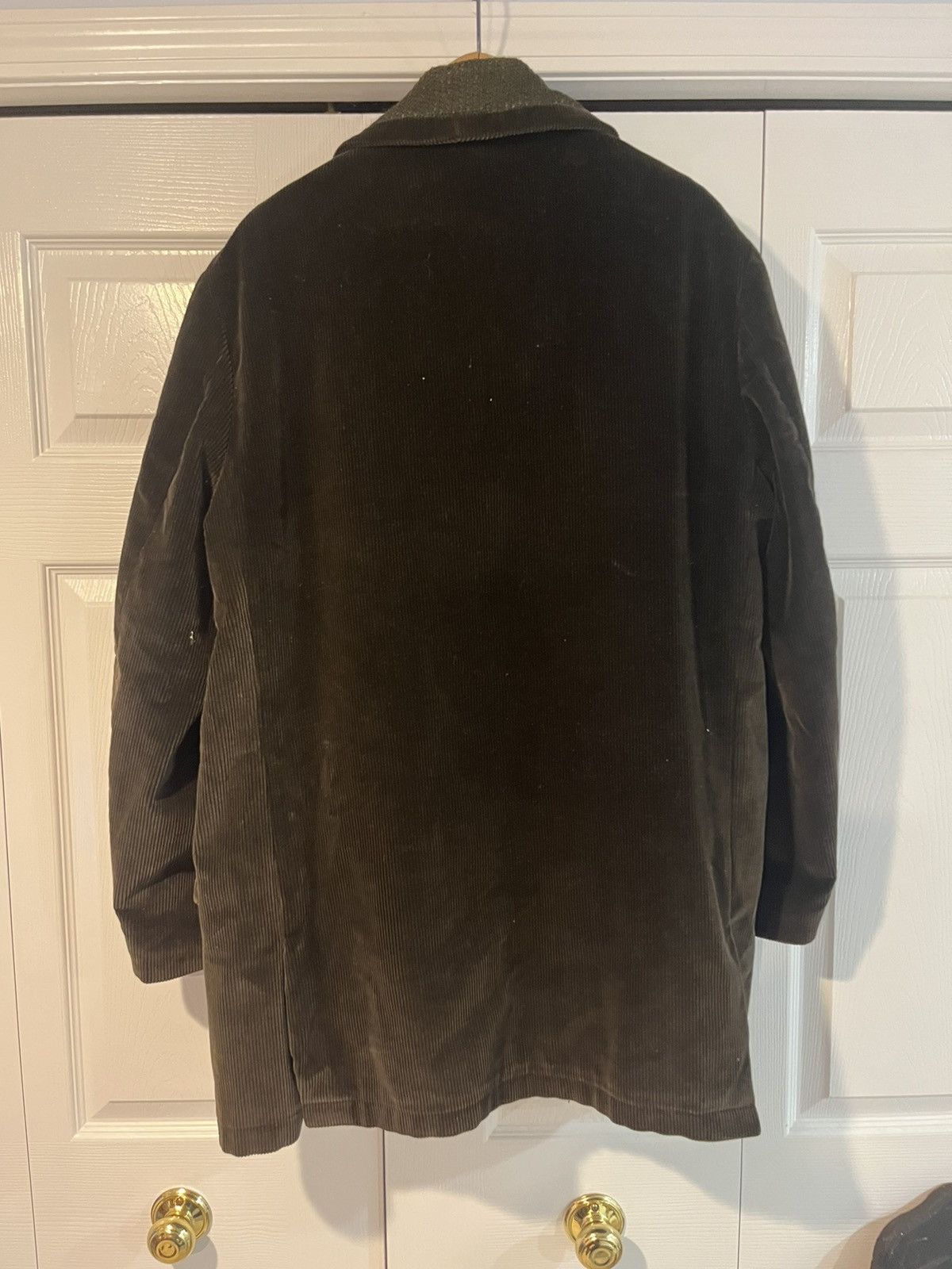 Vintage 1970s Brown Corduroy Jacket - Fur Lined Size US L / EU 52-54 / 3 - 8 Thumbnail