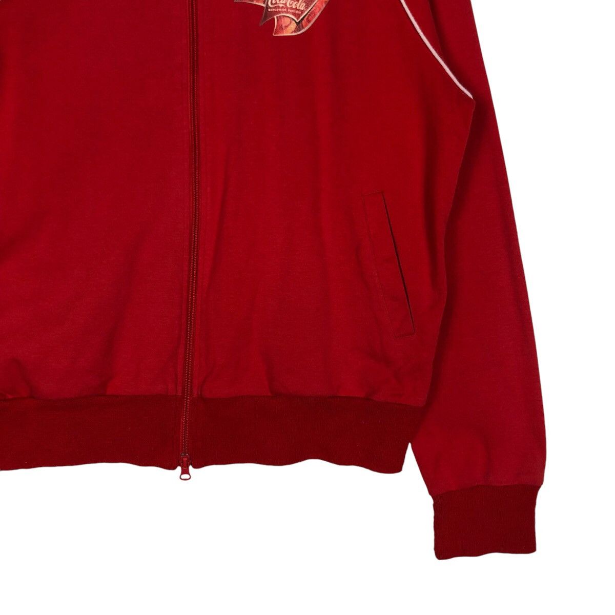 Coca Cola × Japanese Brand × Vintage Vintage Coca Cola Sweater Jacket 90s Rare Streetwear Size US M / EU 48-50 / 2 - 4 Thumbnail