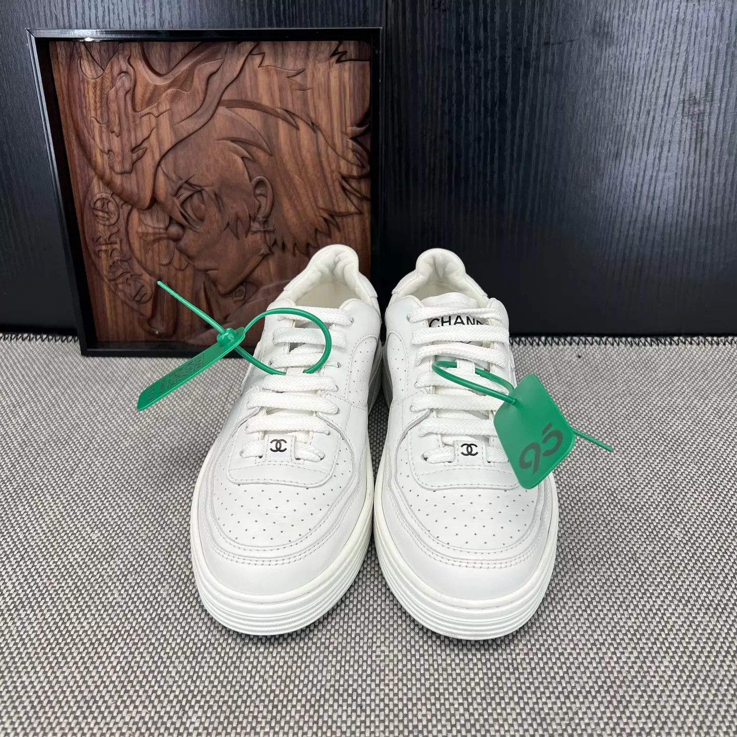 Chanel Women's CHANEL 23A White Sneaker 35.5 99 New (Original Box) Size US 5 / IT 35 - 5 Thumbnail