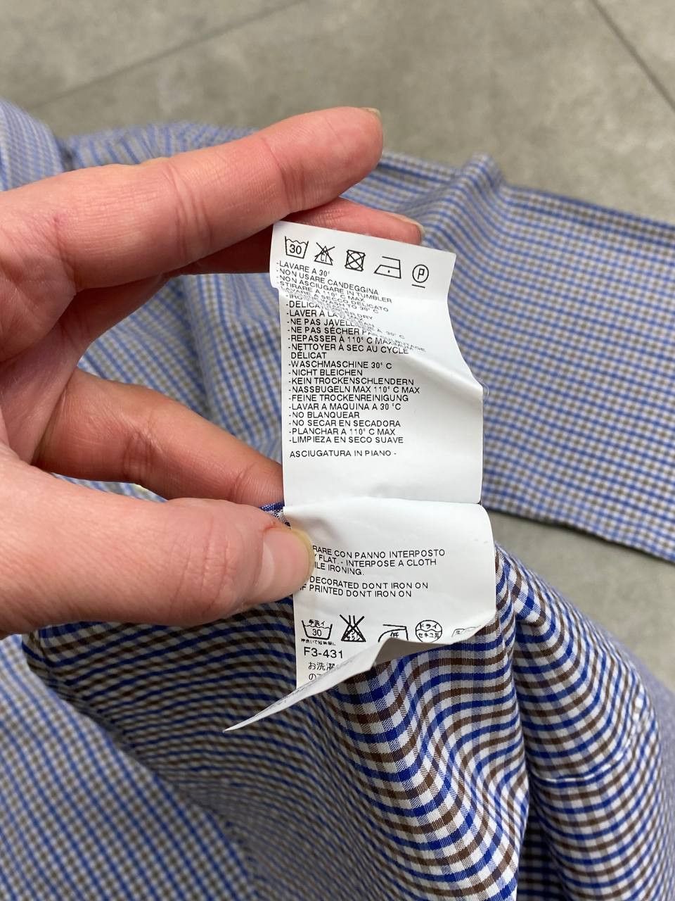 Dsquared2 Vintage Dsquared2 Dean Dan Embroidered Logo Check Shirt Size US S / EU 44-46 / 1 - 13 Thumbnail