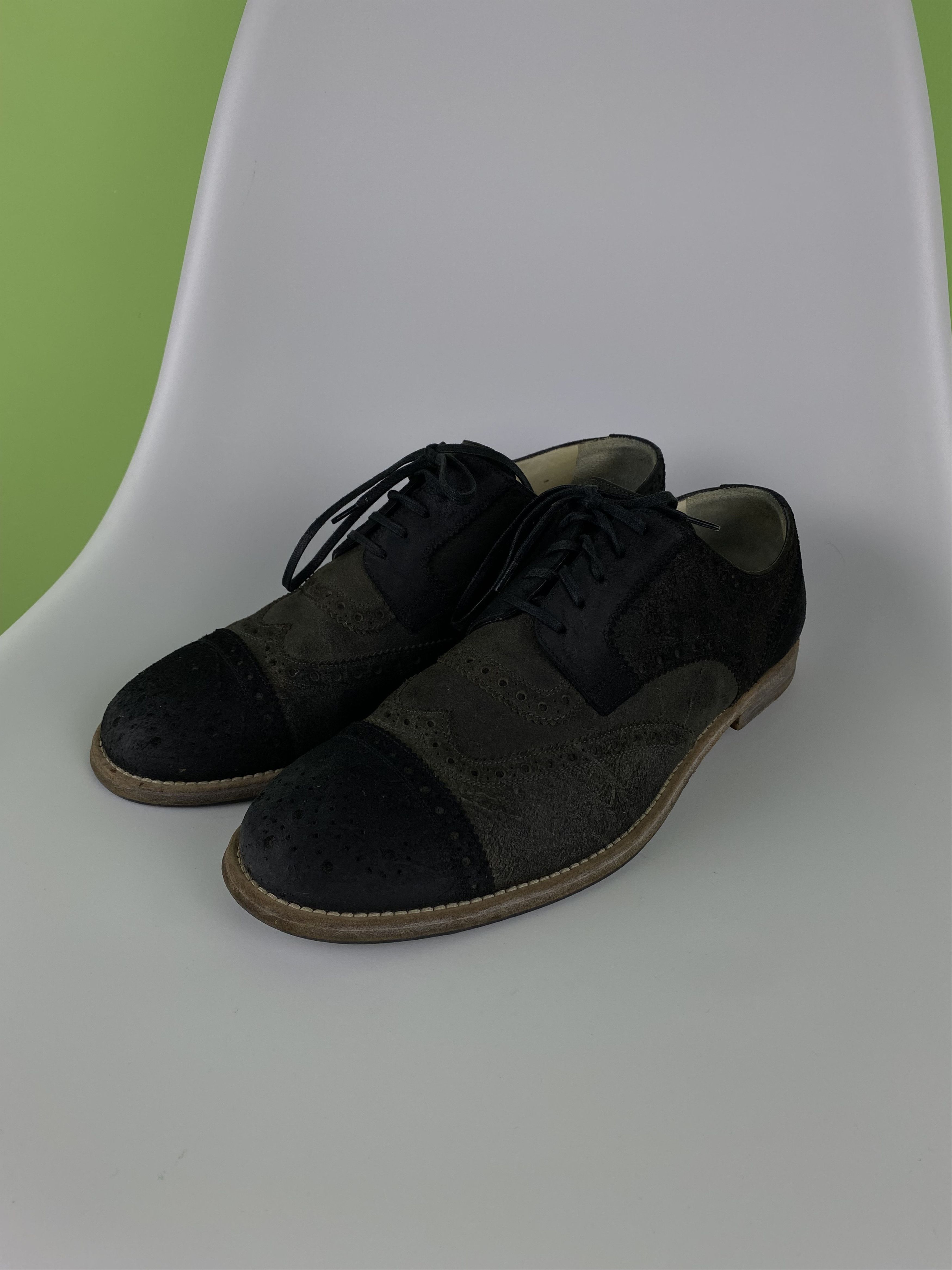 Dolce & Gabbana Dolce & Gabbana Oxford Wingtip Brogues Derby Brown Shoes Size US 7.5 / EU 40-41 - 1 Thumbnail