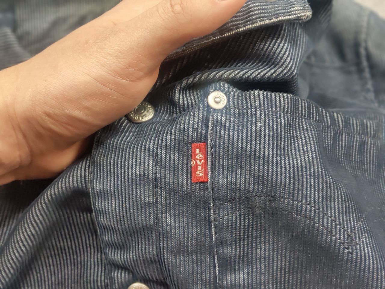 Levi's Vintage 00's Levi's Engineered Jeans Corduroy Trucker Jacket Size US M / EU 48-50 / 2 - 16 Thumbnail