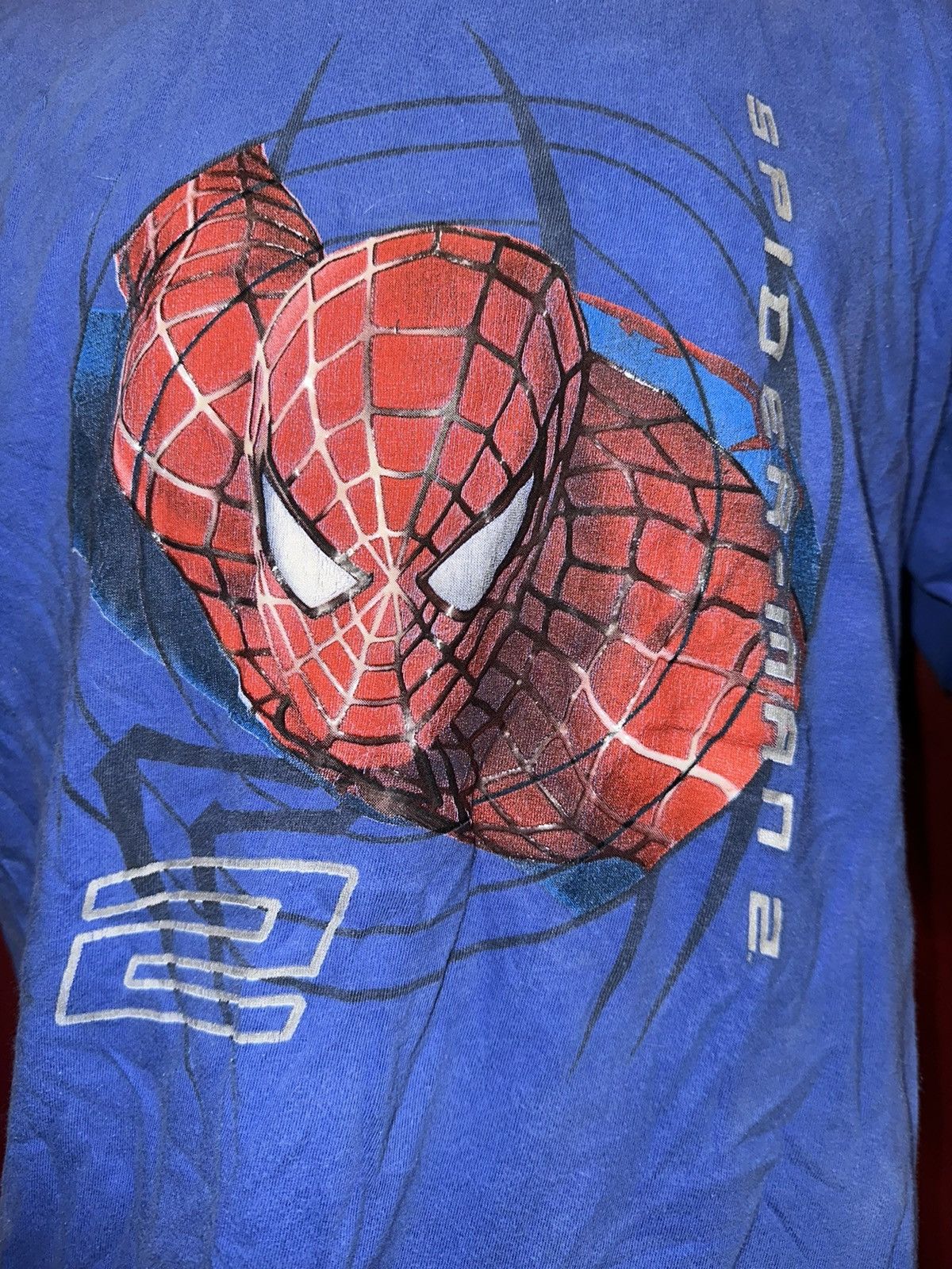 Marvel Comics × Vintage Vintage Spiderman 2 Tshirt Y2K Marvel Comic Book Grail Size US XL / EU 56 / 4 - 2 Thumbnail