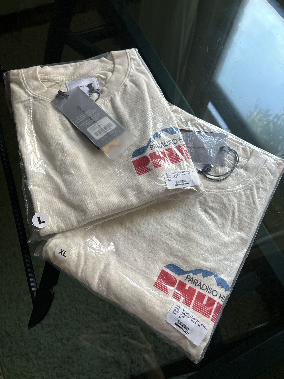 Rhude 🏁 RHUDE RACING PARADISO TEE Size US XL / EU 56 / 4 - 5 Thumbnail