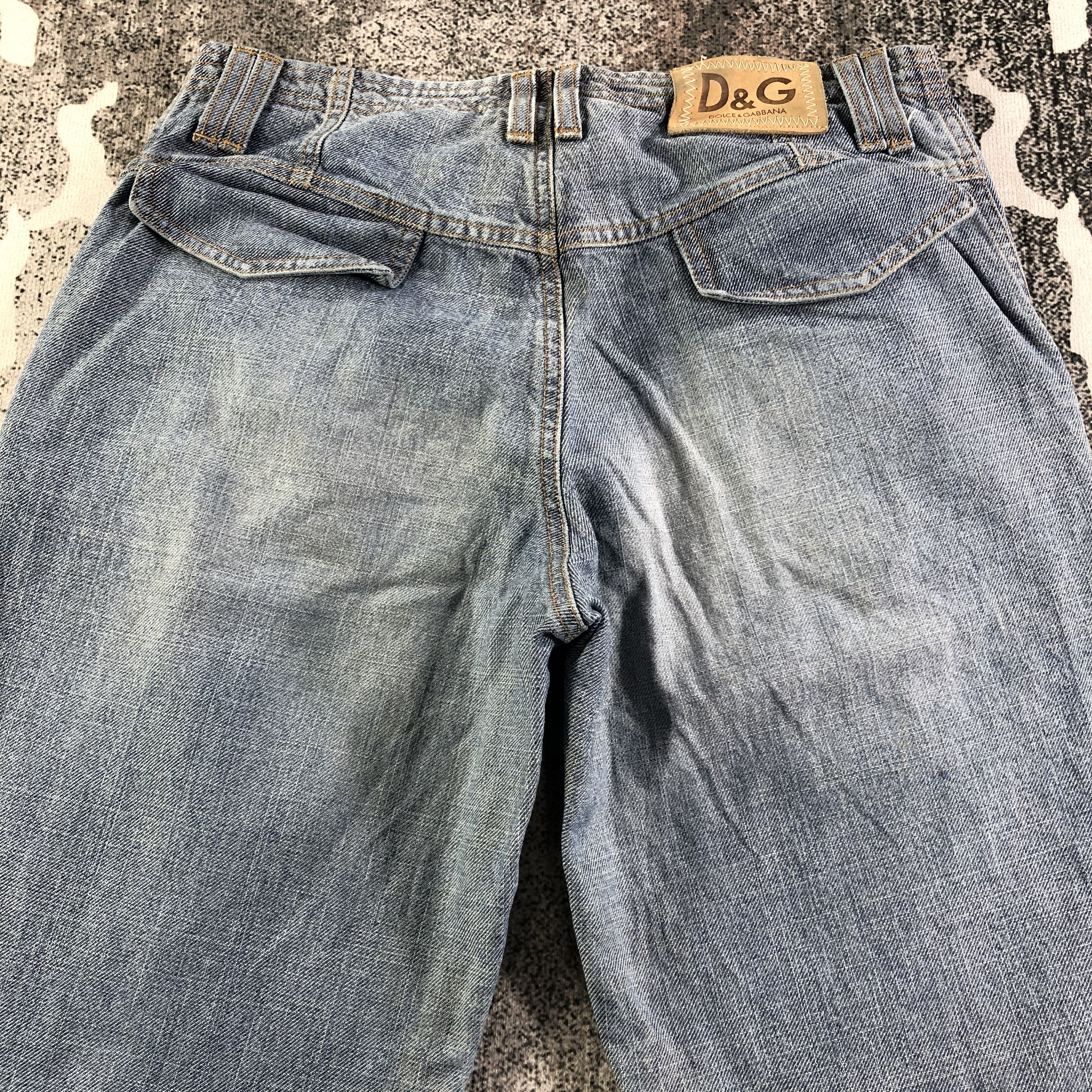 Dolce & Gabbana Dolce & Gabbana Jeans Medium Wash Denim KJ2232 Size US 30 / EU 46 - 4 Thumbnail