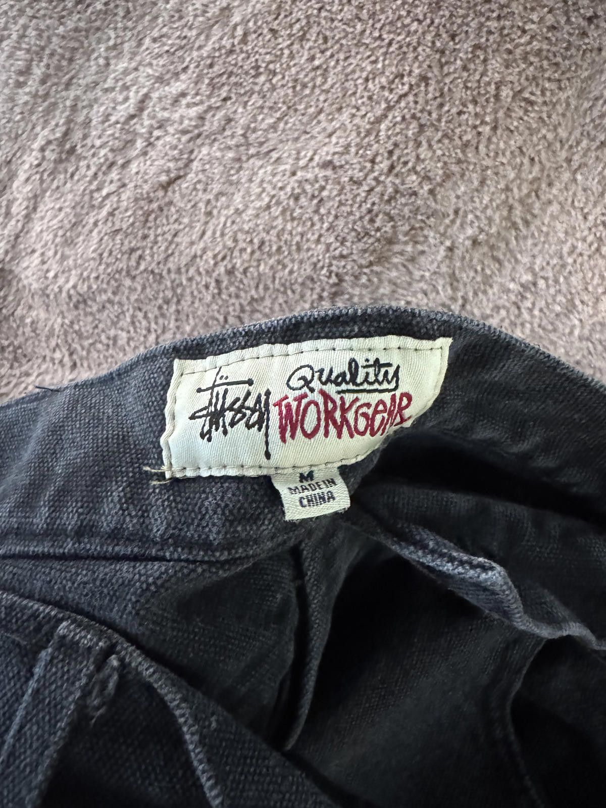Stussy Stussy Quality Workgear Black Denim Jeans Size US 30 / EU 46 - 3 Thumbnail