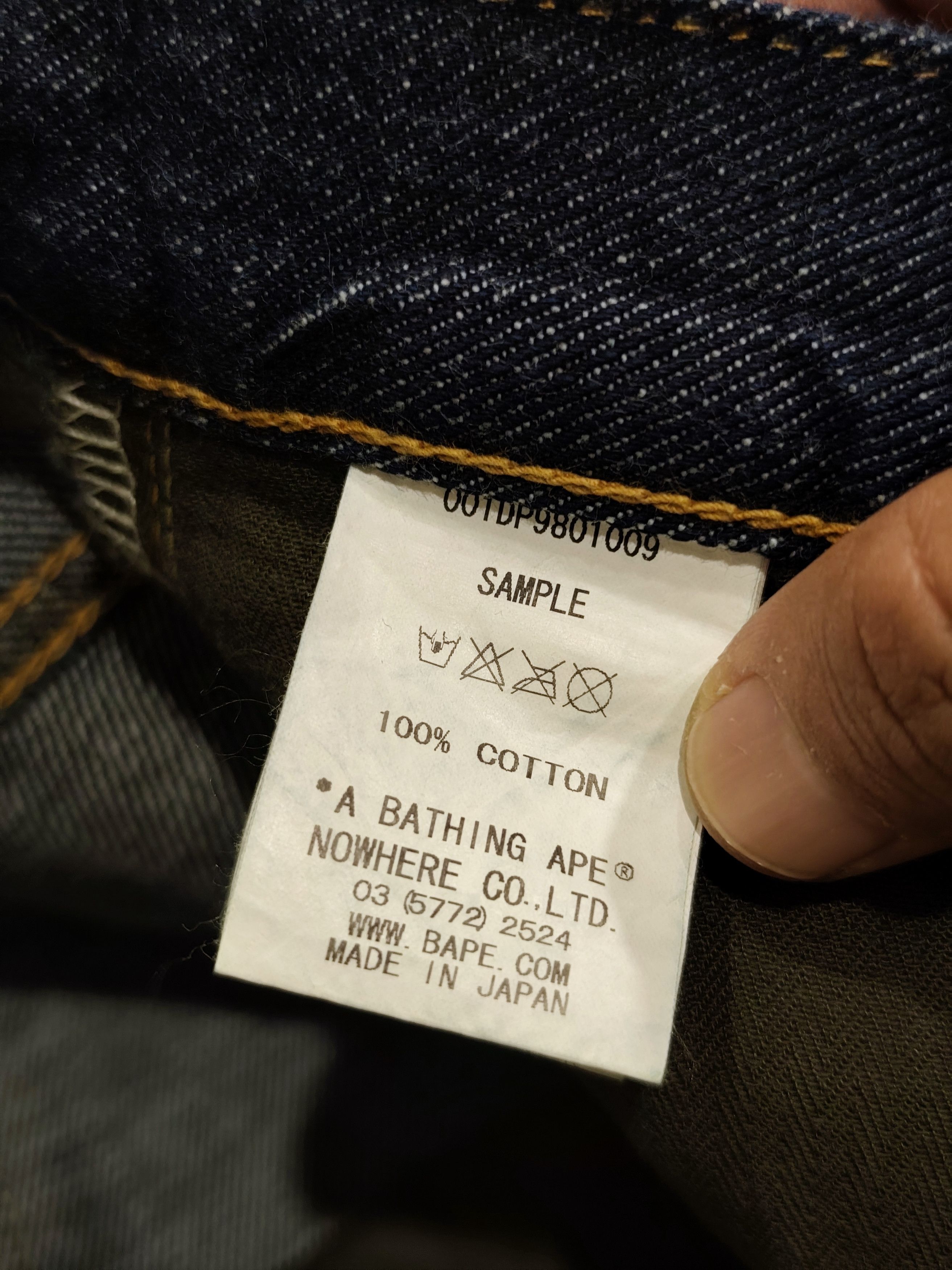 Bape Bathing ape jeans Size US 32 / EU 48 - 8 Thumbnail