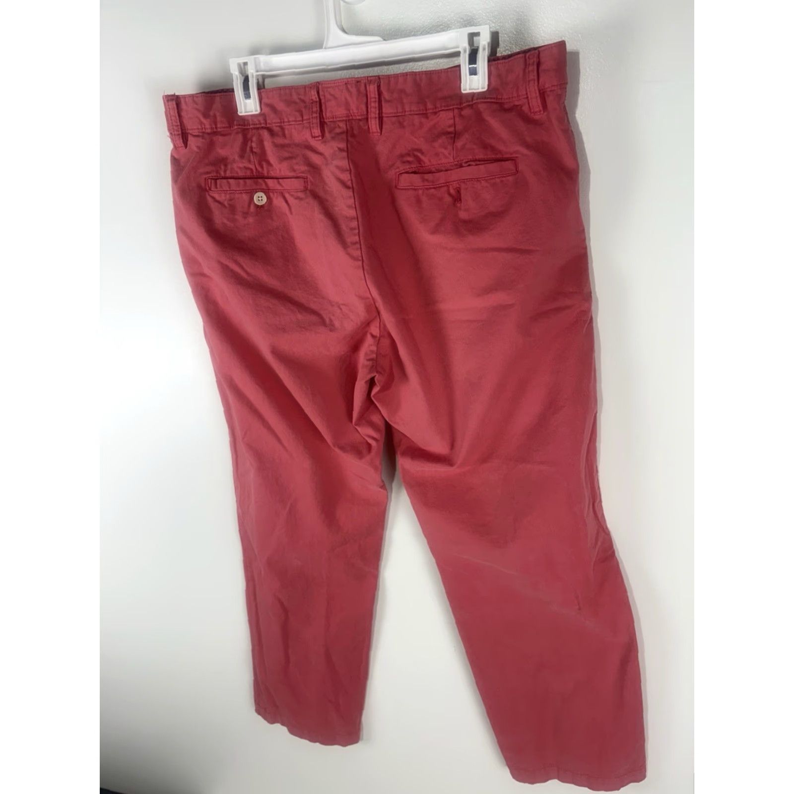 Vintage Charleston Threads Coral Cotton Pants 36X30 Regular Mens Casual Preppy Bohemian Size US 36 / EU 52 - 4 Thumbnail