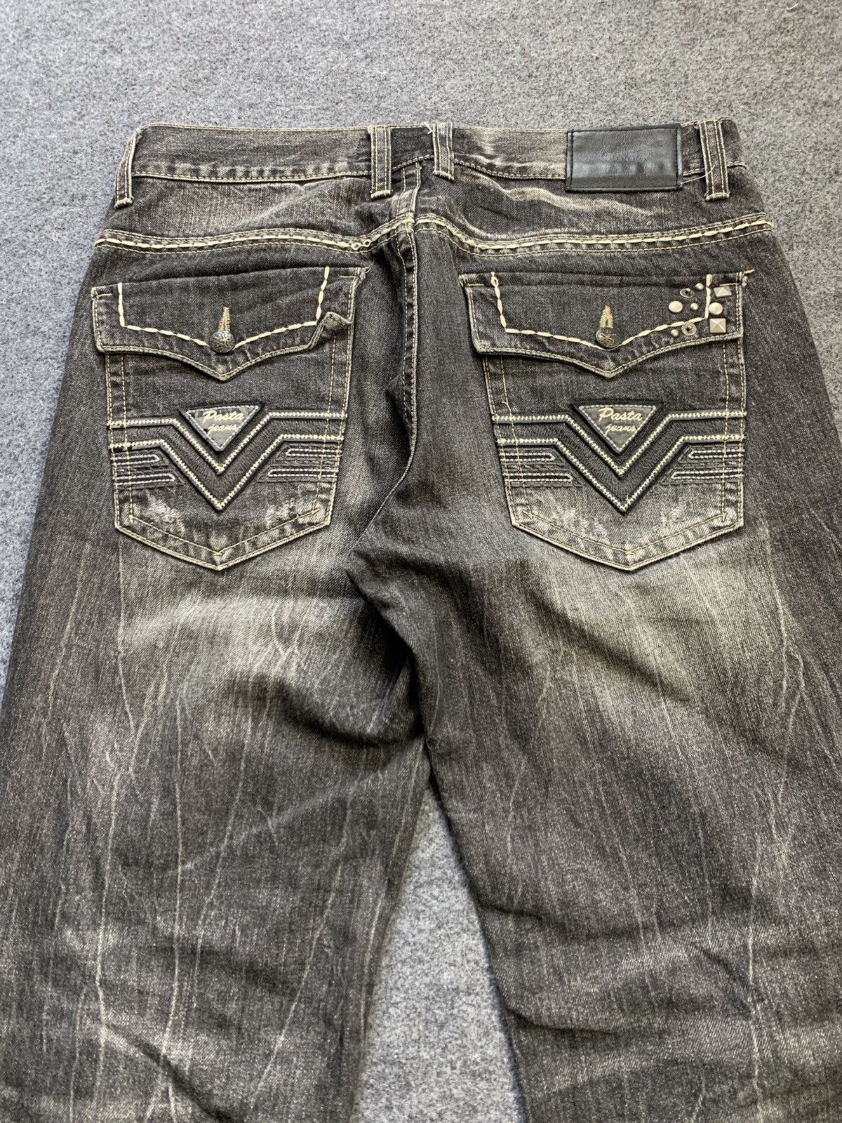 Japanese Brand Lace up pasta denim pant vkei style japanese brand Size US 36 / EU 52 - 12 Thumbnail