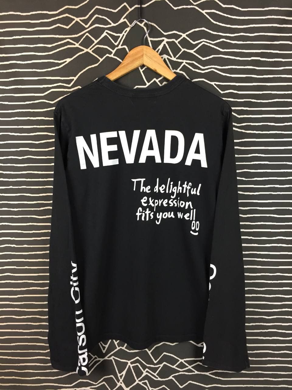 ADAM ET ROPE Japan Nevada Carson City Long Sleeve Tee