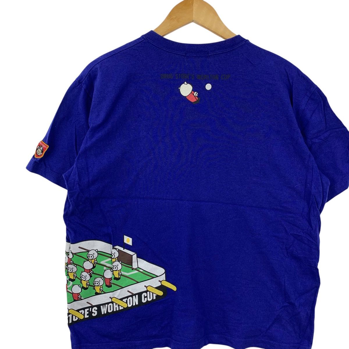 Other DRUG STORE’S CARTOON Worlton Cup World Soccer Tee Shirt Top Size US L / EU 52-54 / 3 - 8 Thumbnail
