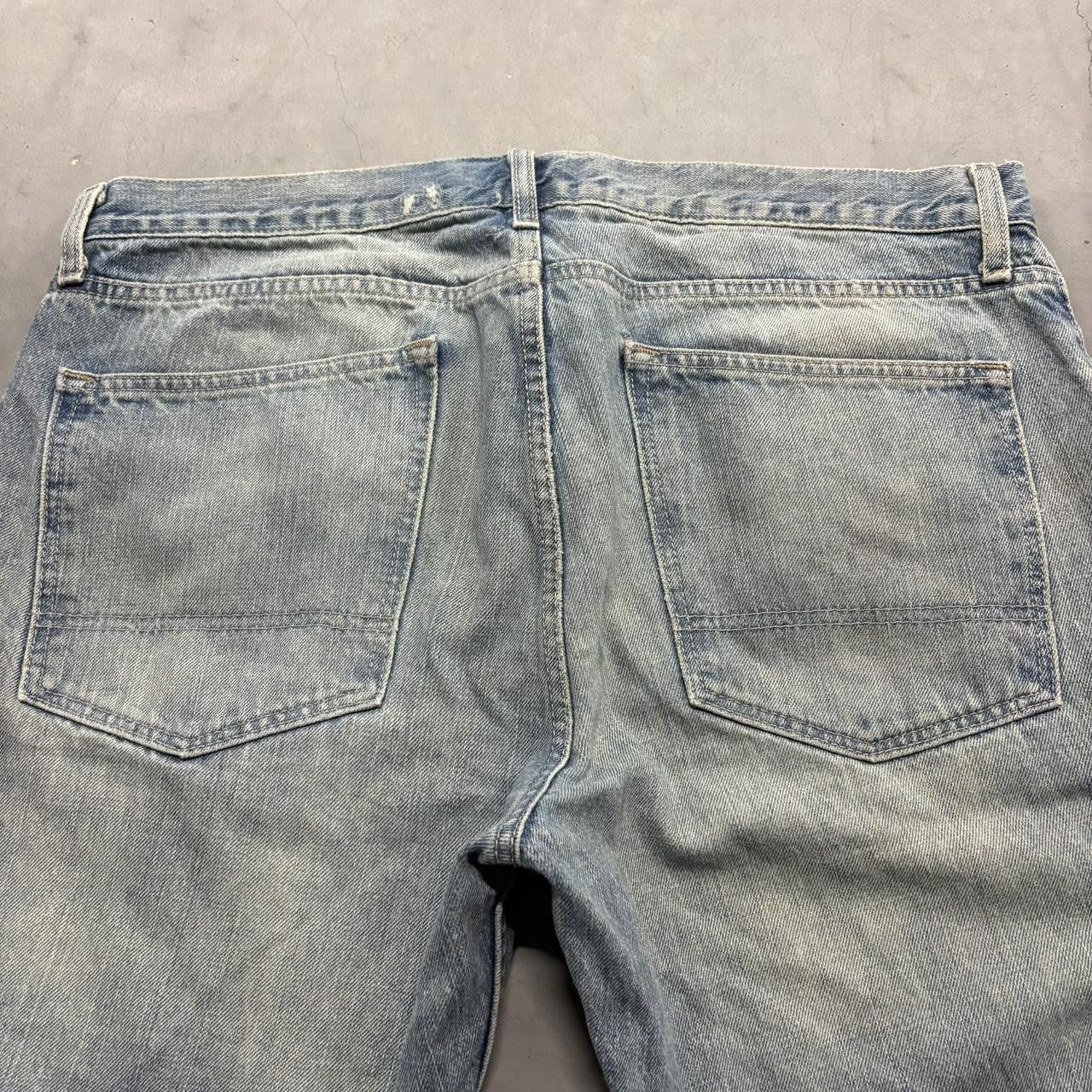 Vintage Crazy Vintage Y2K/2000s Super Baggy Ripped Grunge Skater Medium Wash Denim Jeans! Size US 36 / EU 52 - 5 Thumbnail
