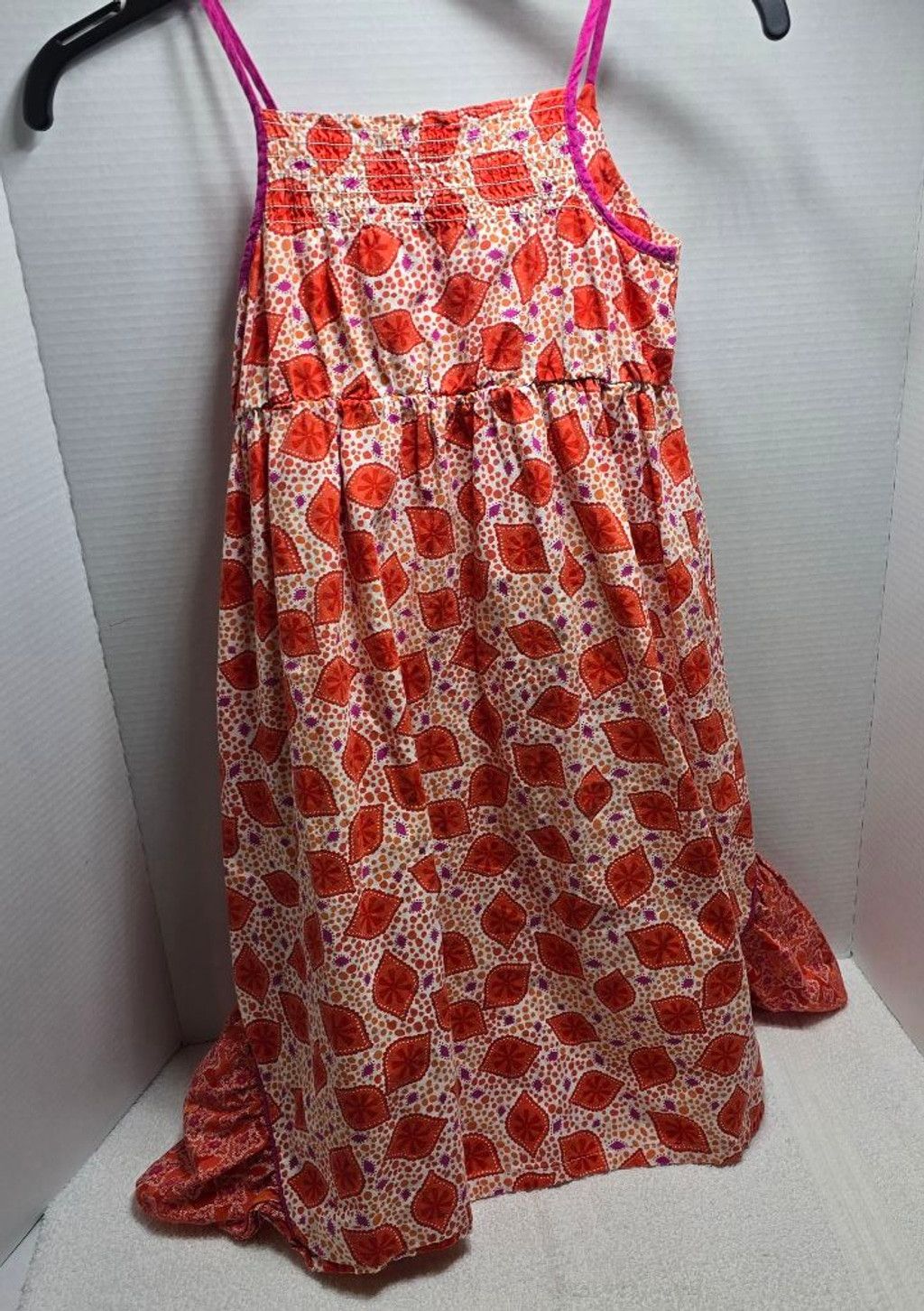 The Unbranded Brand Girls Pandemonium Casual Dress Size 8 Orange Pink Size S / US 4 / IT 40 - 5 Thumbnail