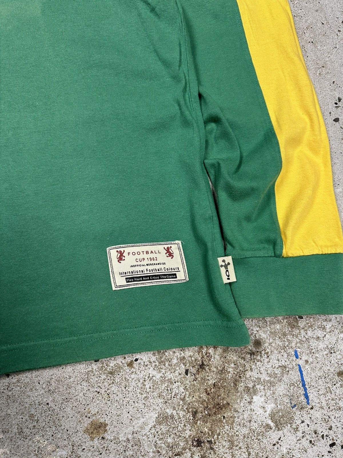 Neighborhood NYC Polo Long Sleeve Rugby Tee Brazil Canarios Tops