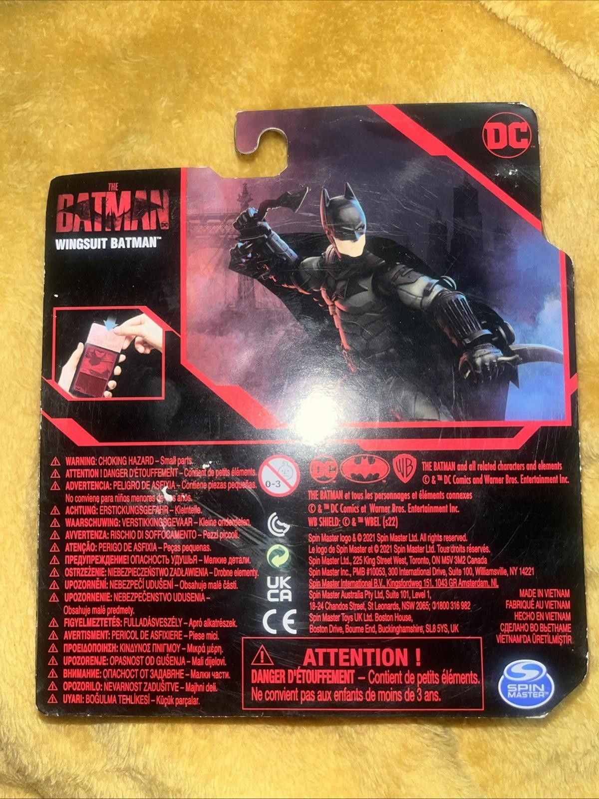 DC Comics DC Comics Batman Wingsuit 4in Action Figure 3 Accessories Size ONE SIZE - 2 Thumbnail