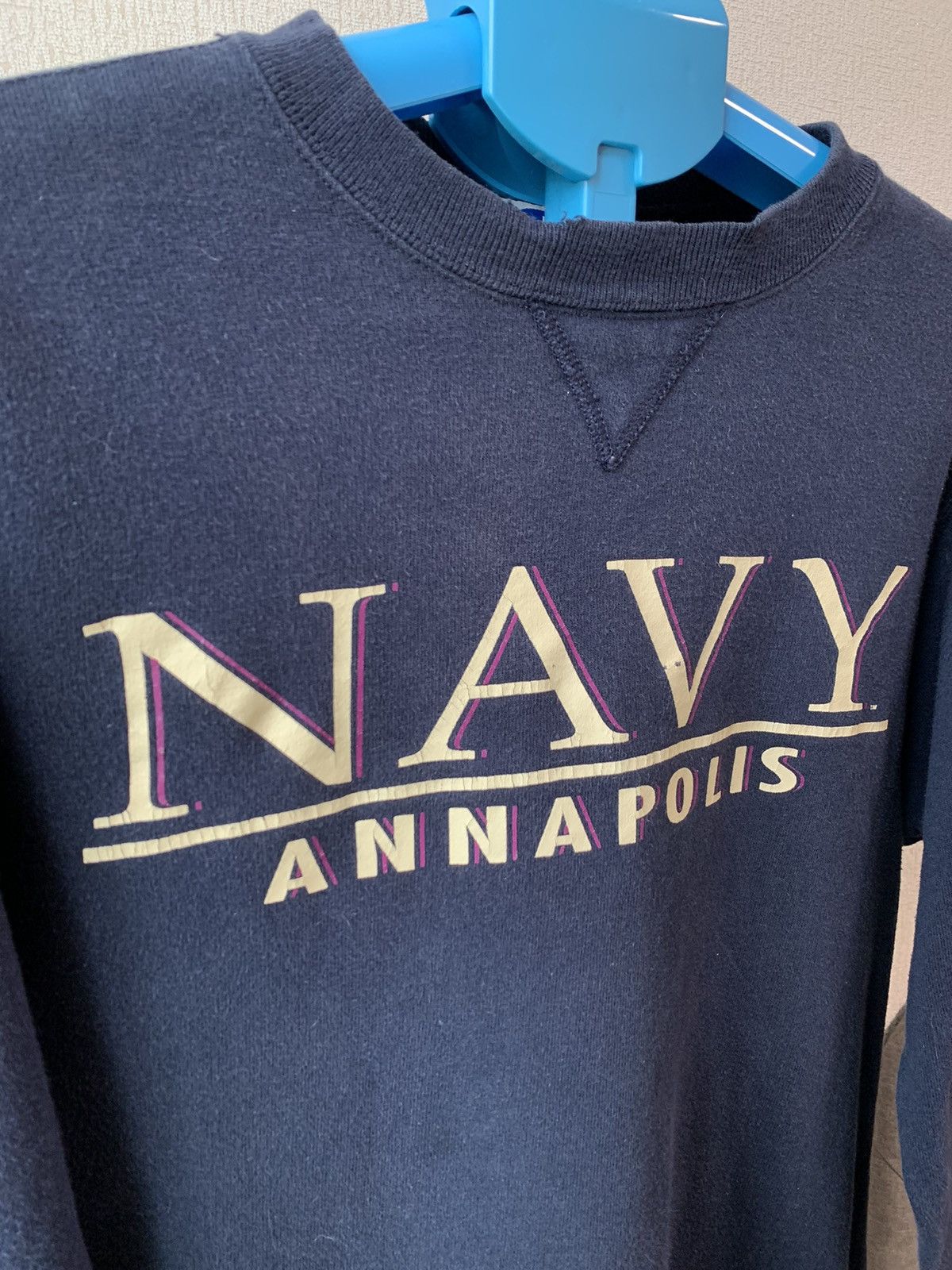 Champion Champion Navy Annapolis vintage sweatshirt made in USA Size US M / EU 48-50 / 2 - 4 Thumbnail