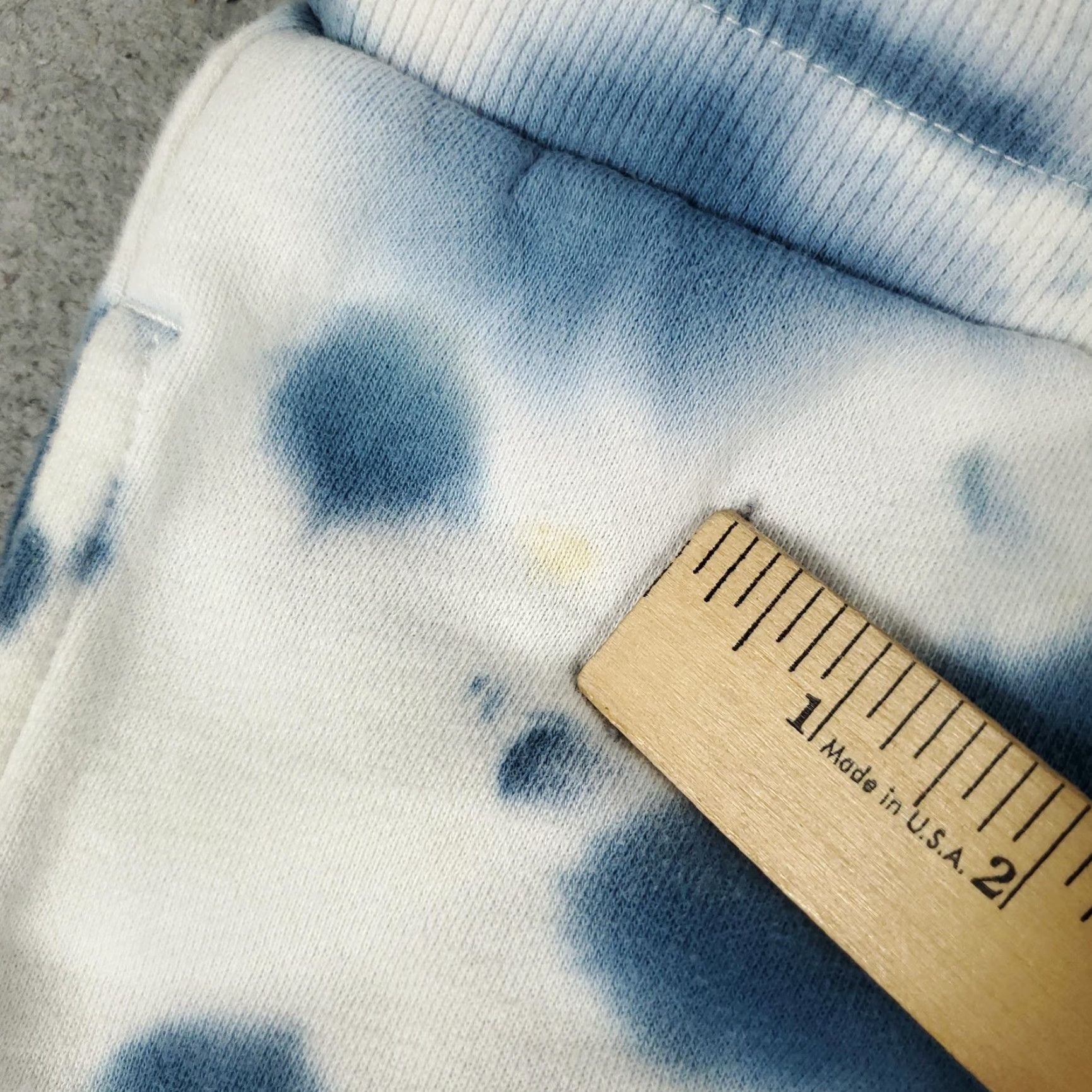 True Religion True Religion Sweatpants Mens Small Blue White Tie Dye Joggers Logo Drawstring Size US 29 - 4 Thumbnail