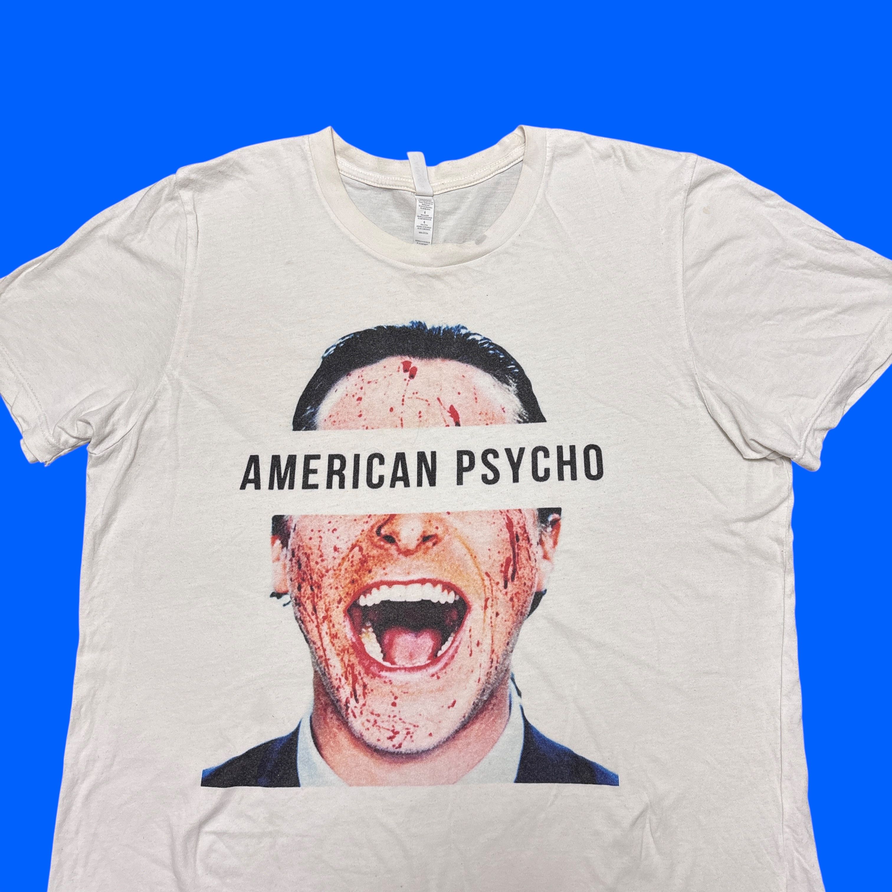Vintage American Psycho Horror Vintage Movie Shirt Size US L / EU 52-54 / 3 - 2 Thumbnail