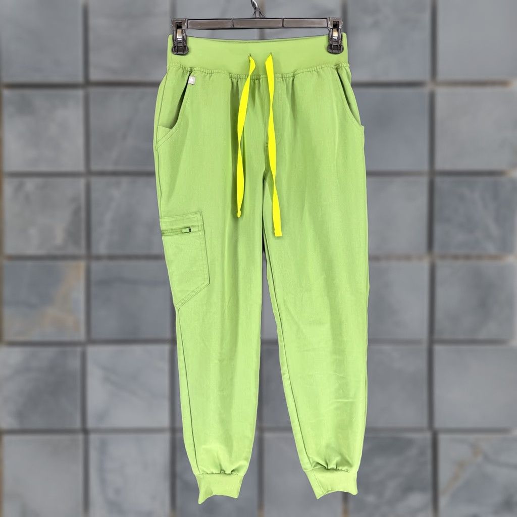 Vintage FIGS Zamorra Jogger Scrub Pants Green Womens XS 1000207 Technical Collection Size 26" / US 2 / IT 38 - 1 Thumbnail