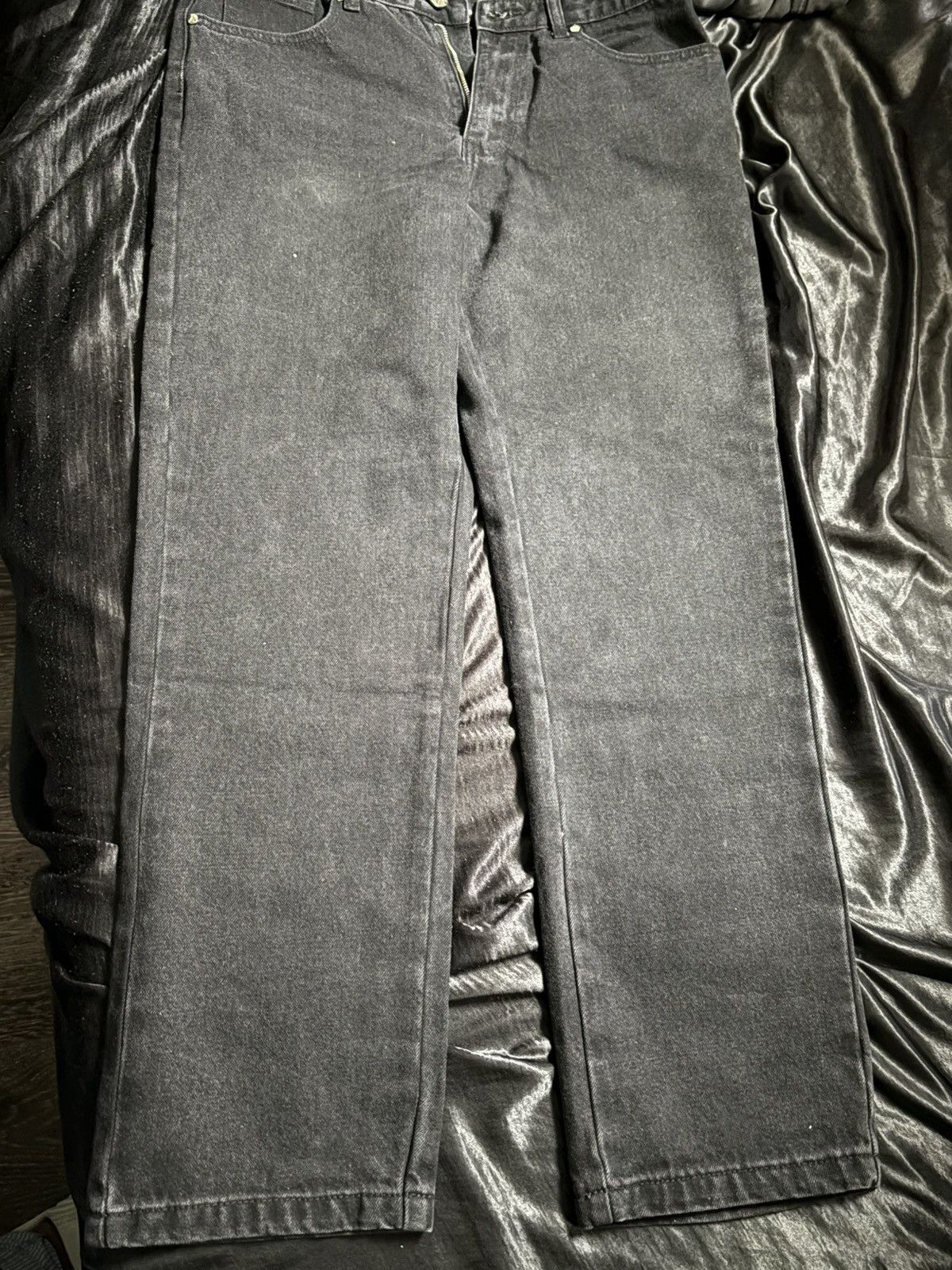 Maniere De Vior Relaxed Fit Jean - Washed Black Size US 32 / EU 48 - 1 Thumbnail