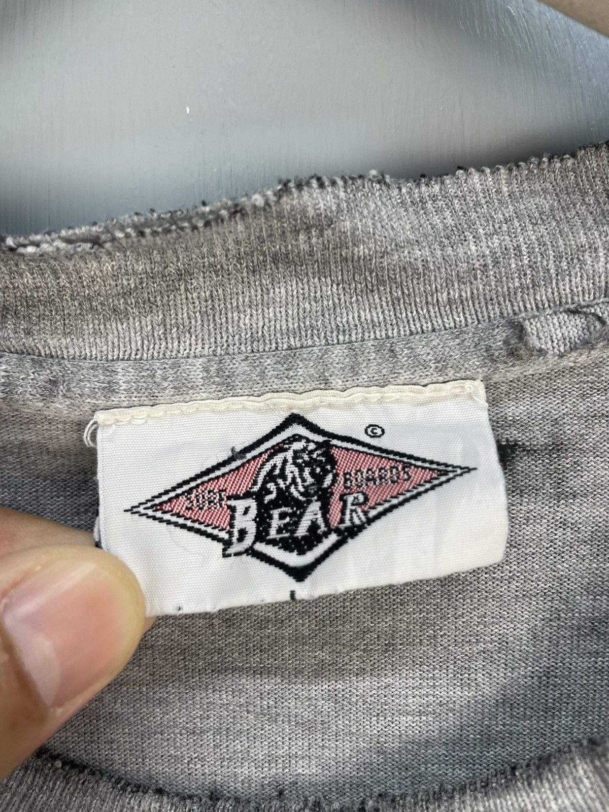 Vintage Vintage Bear Surf California long sleeve distress t shirt Size US L / EU 52-54 / 3 - 5 Thumbnail