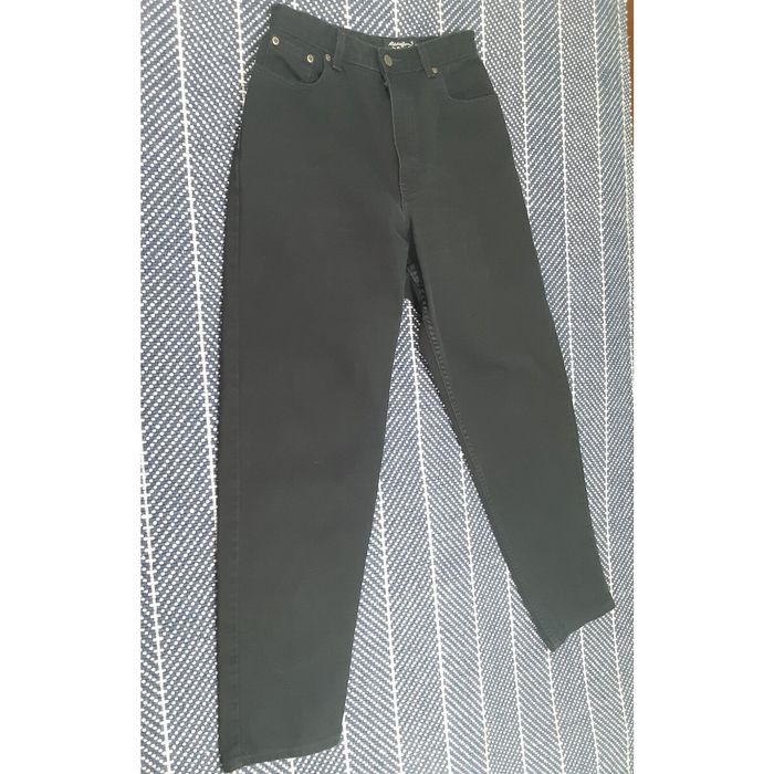 Eddie Bauer Eddie Bauer Womens Jeans Sz 14 Black Straight Leg High Rise