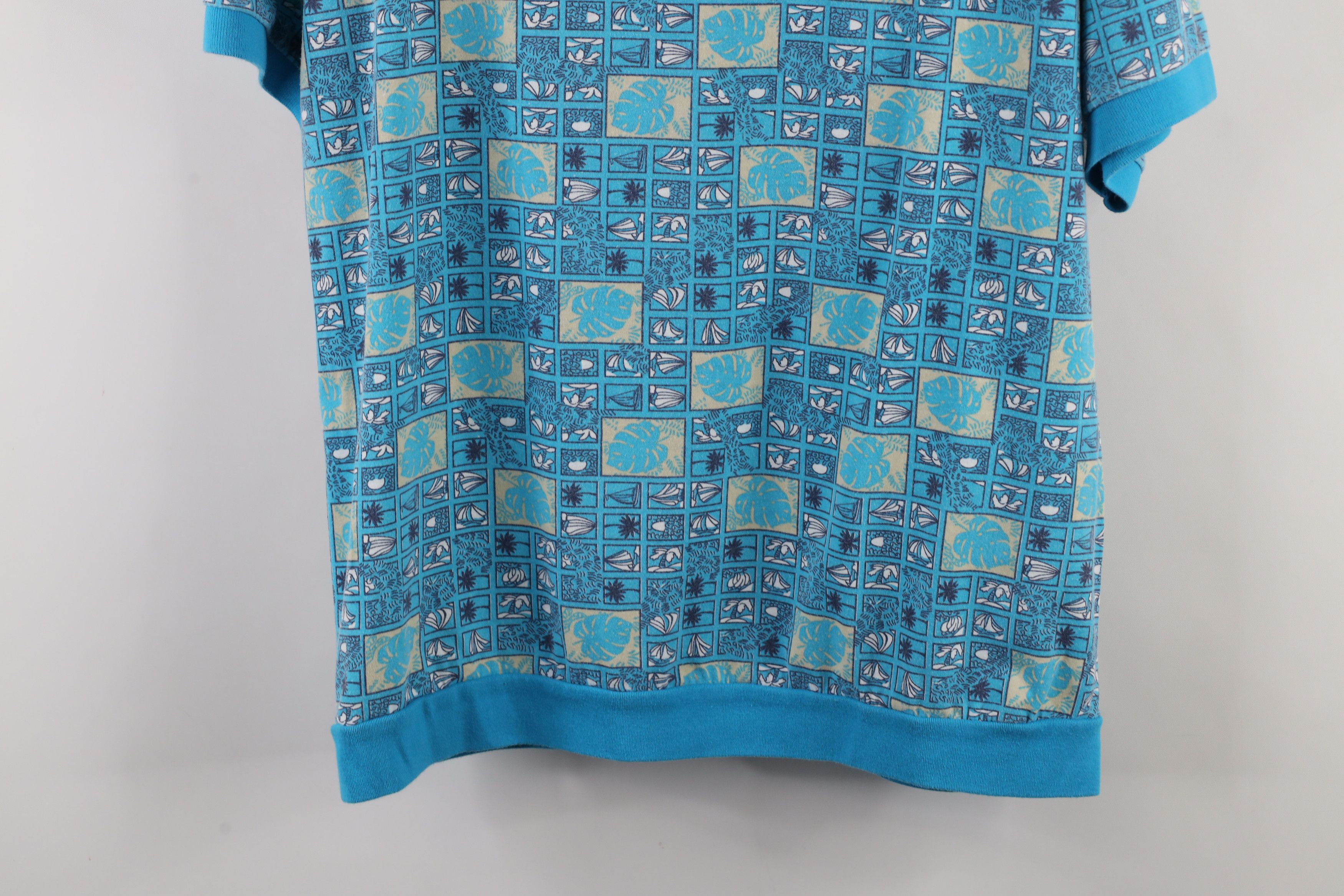 Vintage Vintage 90s Streetwear Beach Sailing Pullover Polo Shirt Size US XL / EU 56 / 4 - 12 Thumbnail