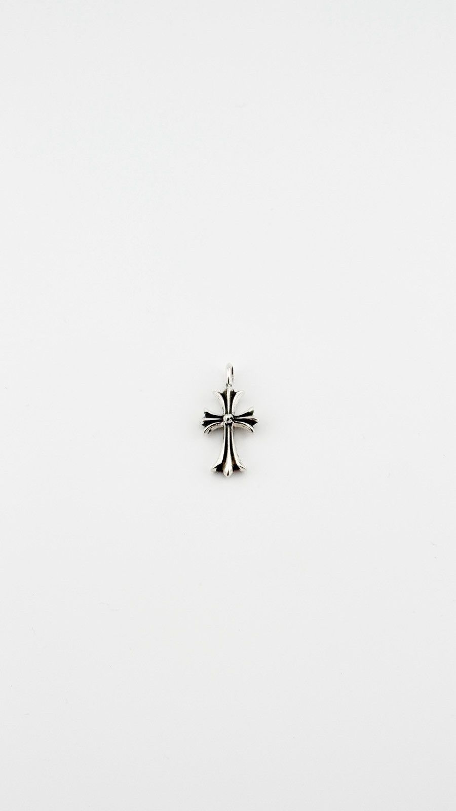 Chrome Hearts RARE! Chrome Hearts Diamond Tiny Fat Cross Pendant Size ONE SIZE - 3 Thumbnail