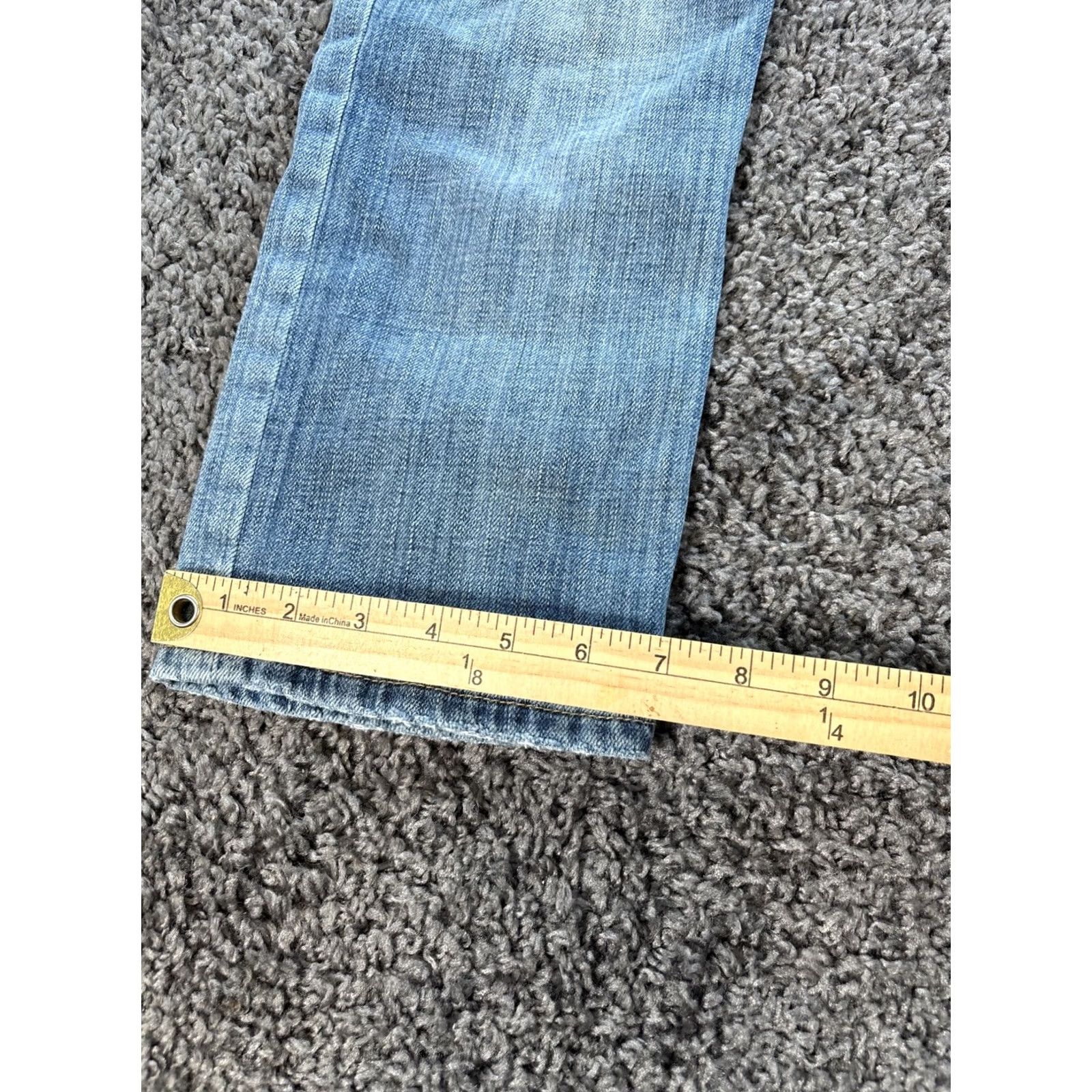 Vintage Current/Elliott Jeans Women Ankle Crop 27 Blue Denim High Rise Inseam 24 Stiletto Skinny Shipwreck Destroy Size 27" / US 4 / IT 40 - 3 Thumbnail